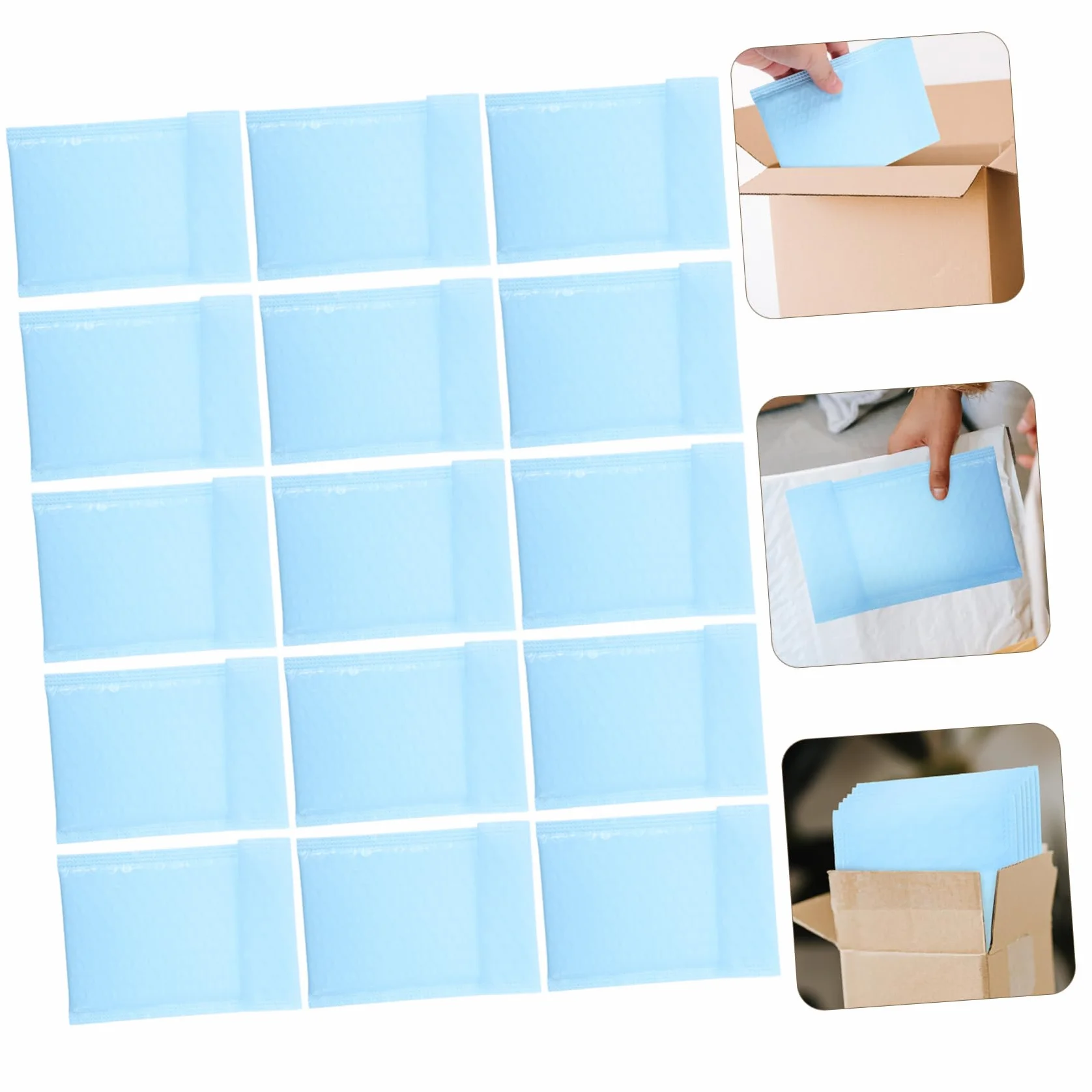Buste da Spedizione Pe 100 Pezzi Sigillatura Forte | Design Unico, per Oggetti Pesanti e Coperte, Accessorio Imballaggio Resistente