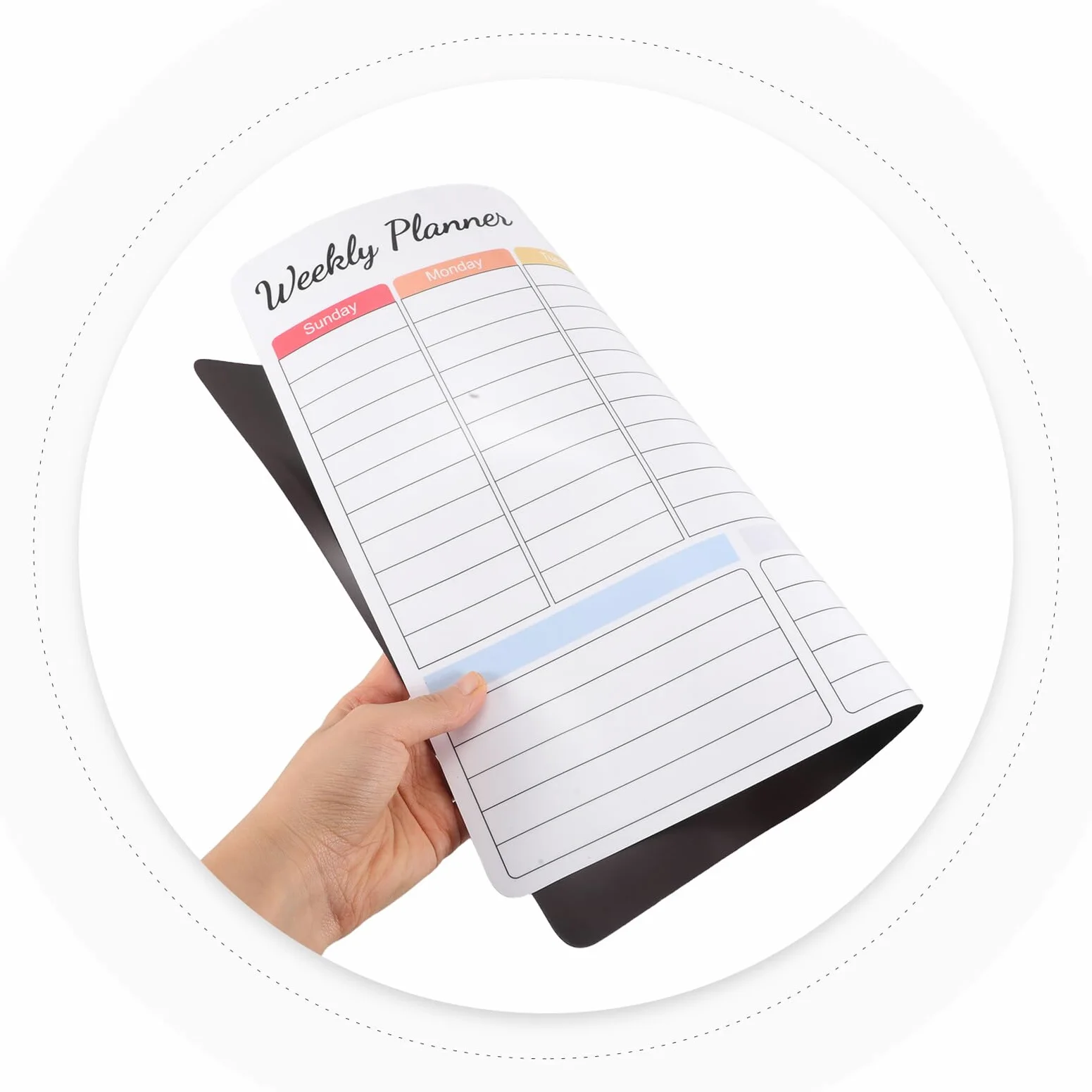 Forniture Per Ufficio Calendario Magnetico Per Frigorifero White
