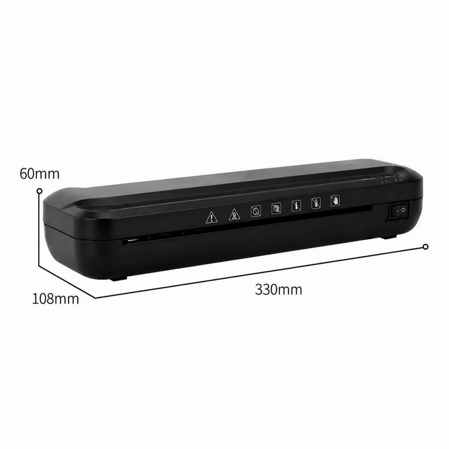 Plastificatrice, Plastificatrice A4 33939 XY0052 per la casa e l'ufficio | 265 W, Rotolo A Freddo, Larghezza Colla 220 Mm, Max 236 Mm