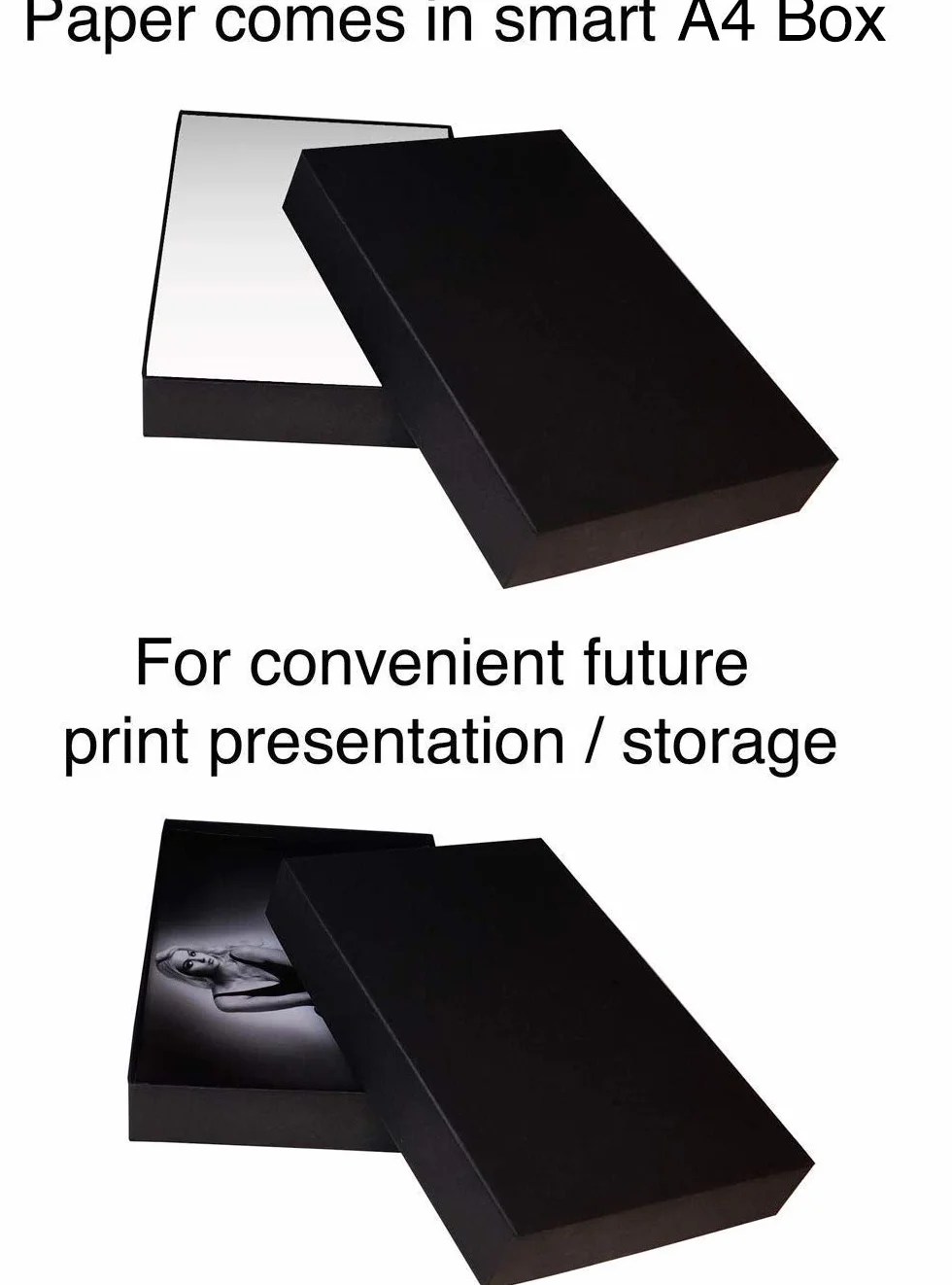 Marrutt Carta fotografica ultra perlescente per stampanti a getto d'inchiostro, 300 g/m², formato A4, 25 fogli