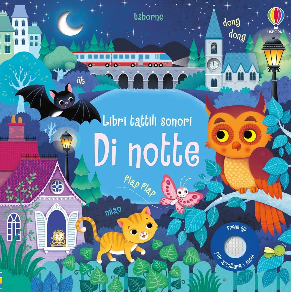 Libri tattili sonori Di notte