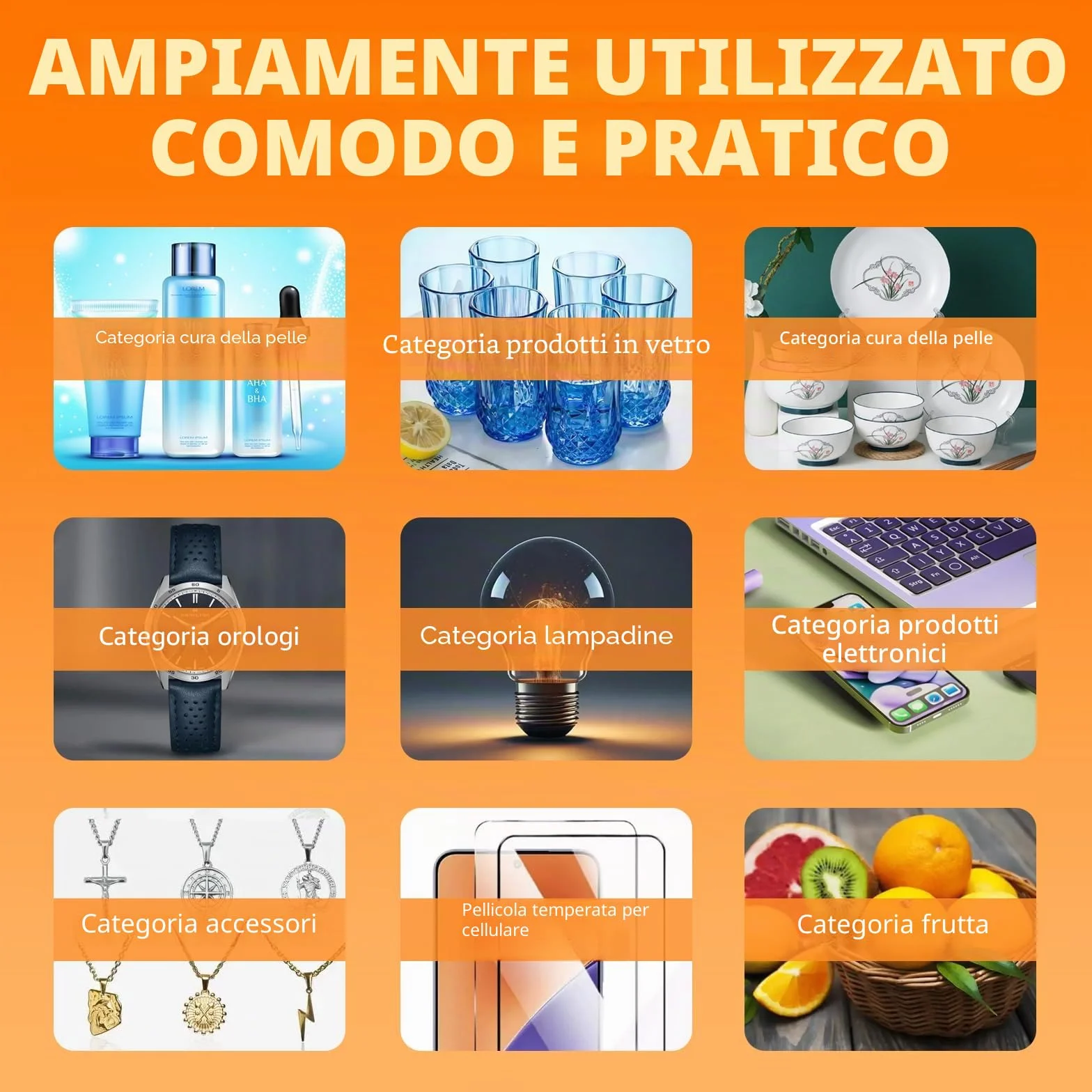 Pluriball Fogli in Poliuretano Espanso 20 x 20 cm 100 pezzi per Imballaggio