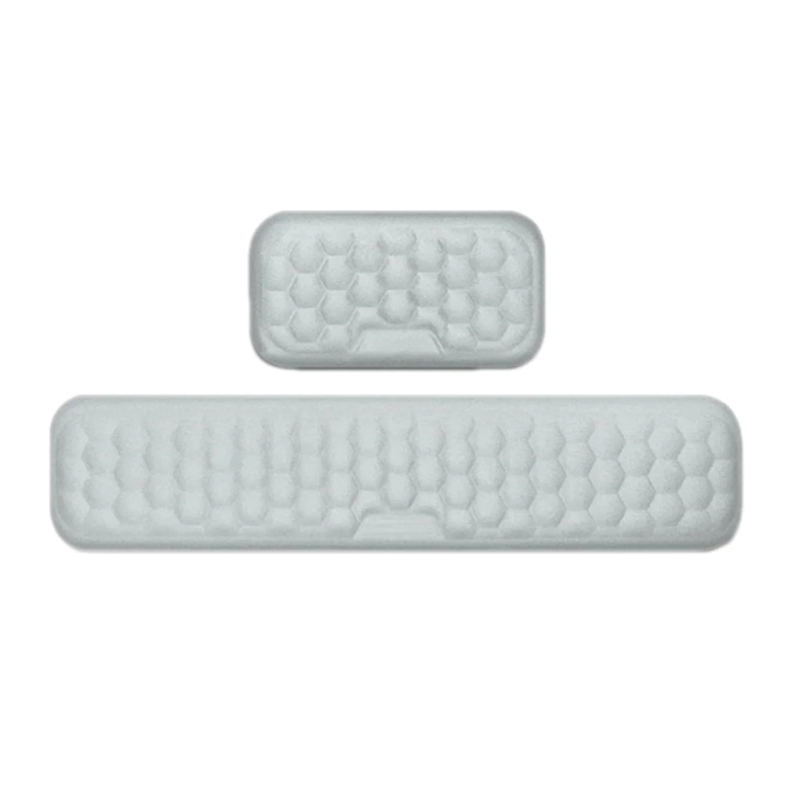 Poggiapolsi per tastiera, Poggiapolsi per tastiera,Comodo poggiapolsi in | memory foam da 2 pezzi | ergonomico per giochi, poggiapolsi antiscivolo per, in memory foam pe