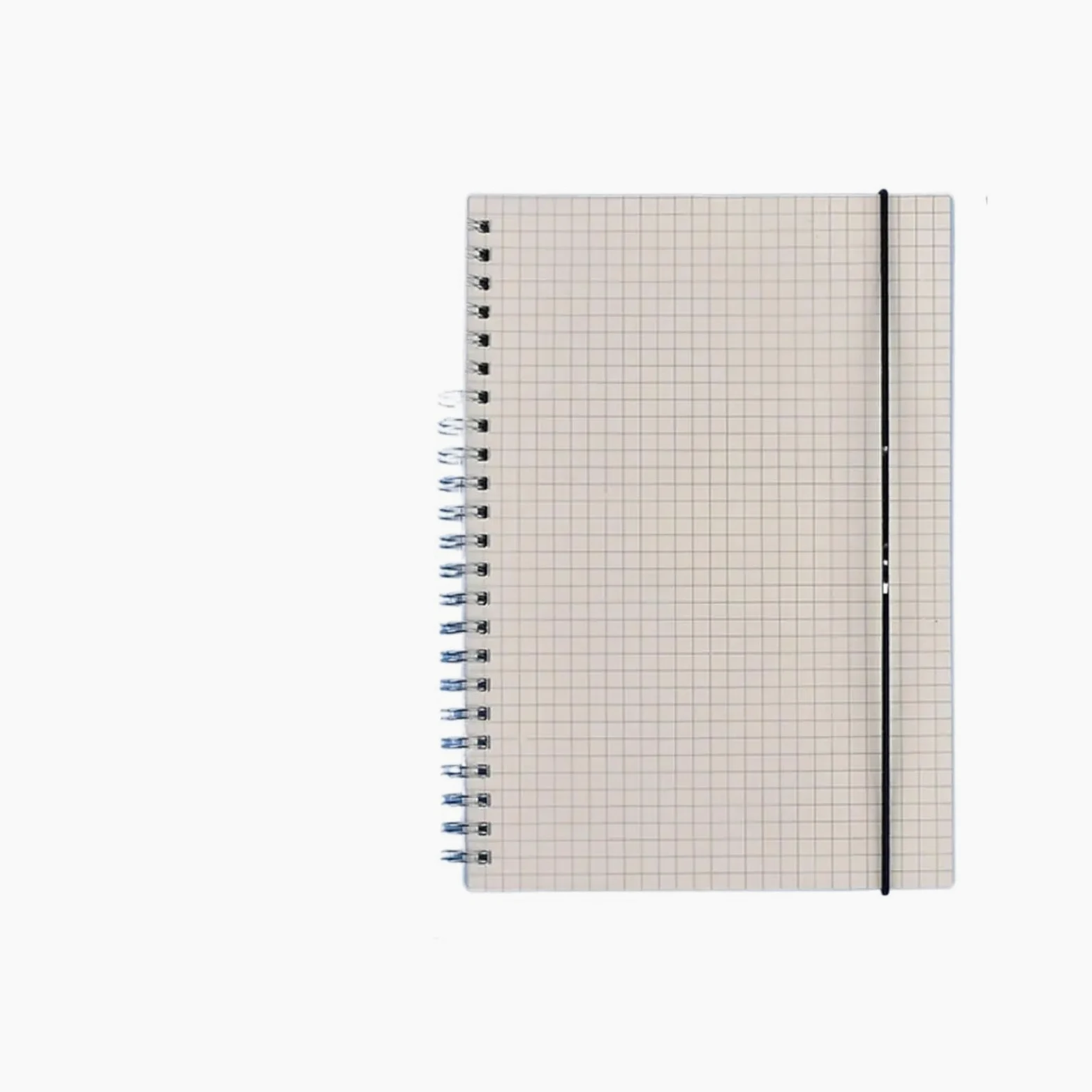 Quaderno A Spirale Quaderno a spirale B5/A5/A6, 80 pagine, copertina opaca, righe orizzontali, quadretti, carta spessa, forniture for ufficio e scuola, cancelleria(Grid-B5)