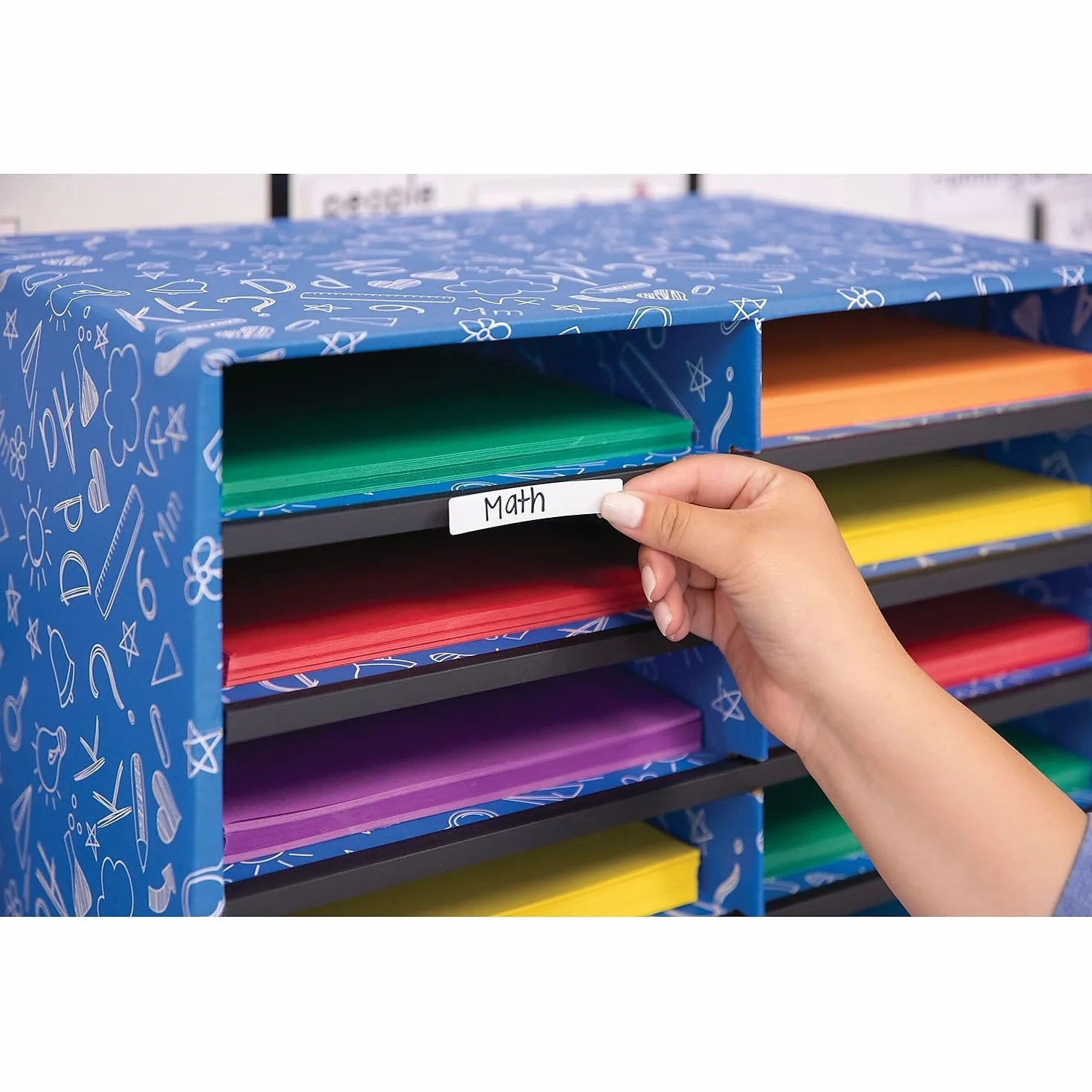 Bankers Box Classroom 10 scomparti Letteratura Sorter, Singolo (3384201)
