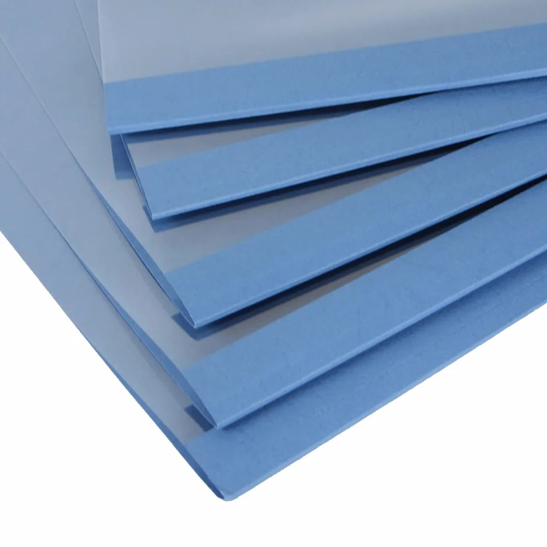 RAYSON Copertine per Rilegatrice Termica, 100 Fogli, 12 mm, A4, Blu, Confezione da Pezzi 25