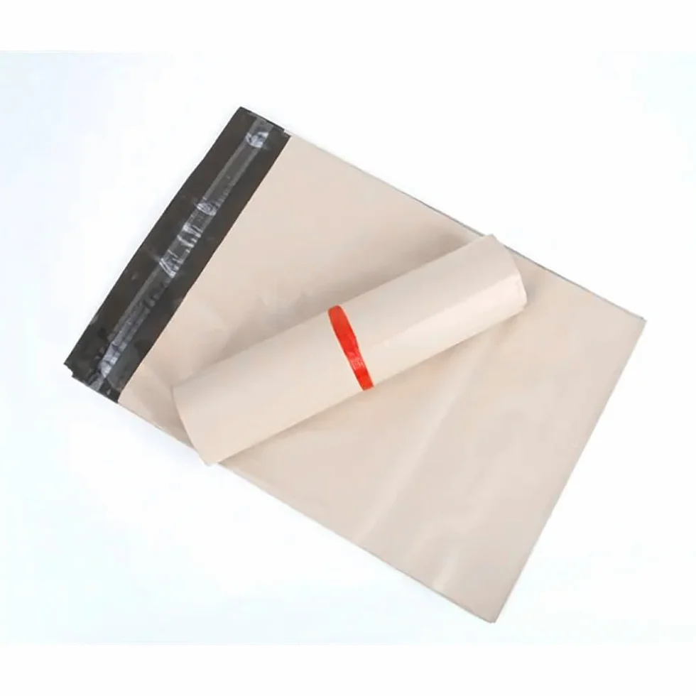 50 Pezzi Busta for Spedizione Busta for Spedizione in Plastica Busta for Spedizione in Albicocca for Imballaggio Espresso Busta for Spedizione Impermeabile for Indumenti Ispessita(40x55cm)