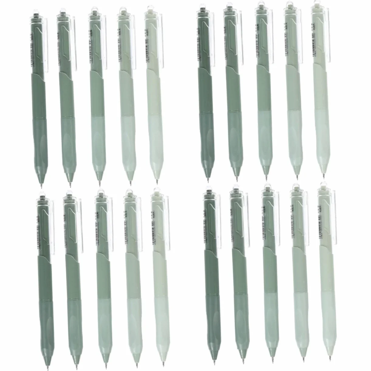 Lurrose 4 Set Gel Retrattile Design E Ergonomico Scrittura Liscia E Veloce Per Studenti E Ufficio Materiale Resistente E Leggero 5 Pezzi*4