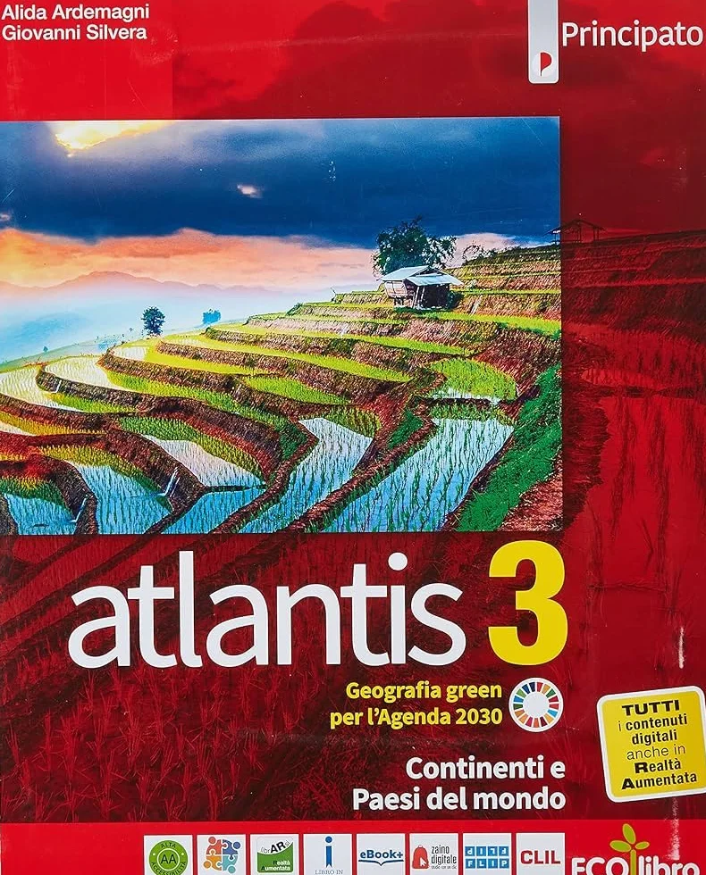 ATLANTIS 3 PAESI EXTRAEUROPEI CON CARTOGRAFIA 3 + QUADERNO DELLE COMPETENZE 3 - (9788841651209) + Materiali didattici – Rebillo