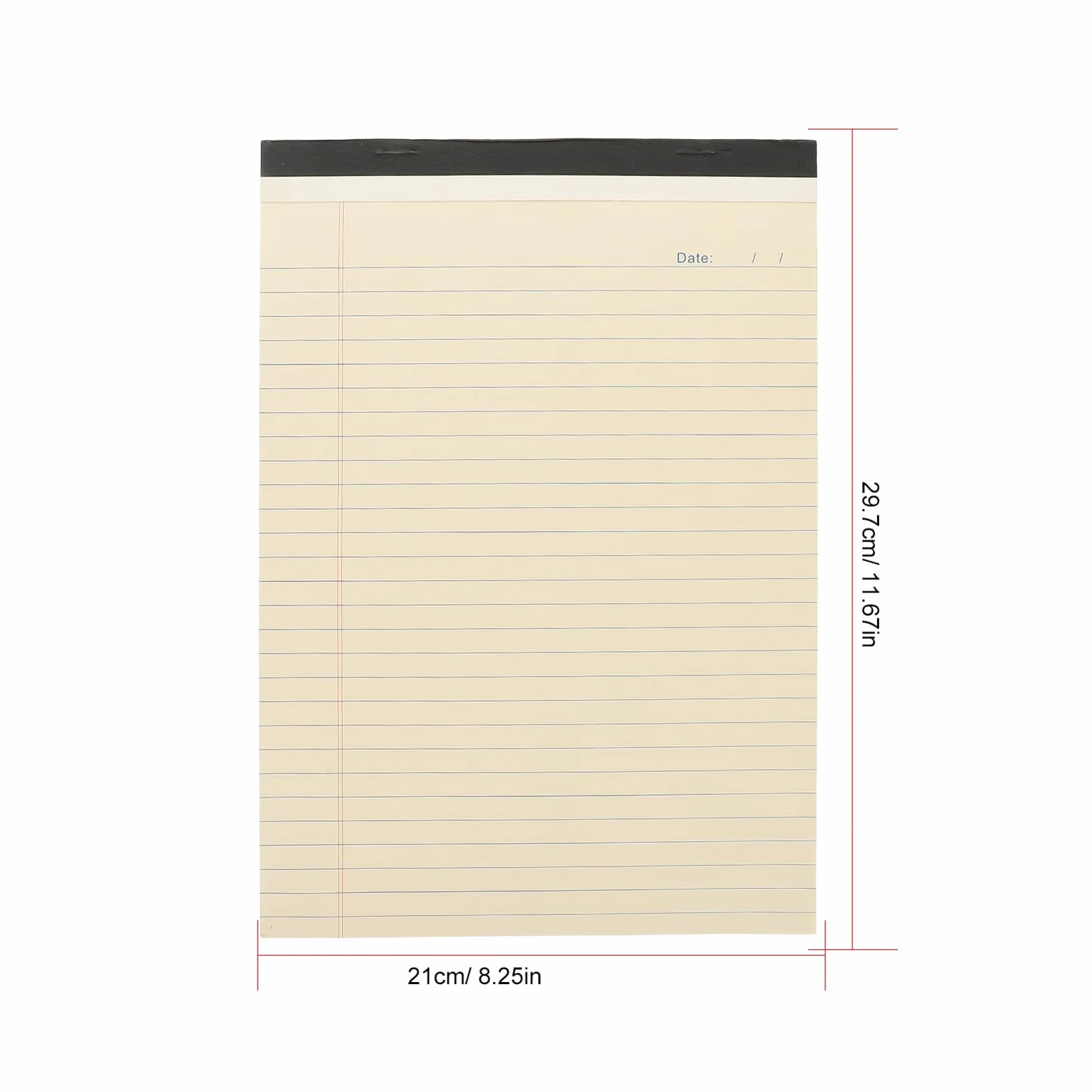 Blocco Note Memo A4 4 Pezzi Carta Beige Facile da Scrivere e Conservare Quaderno per Ufficio e Pianificazione