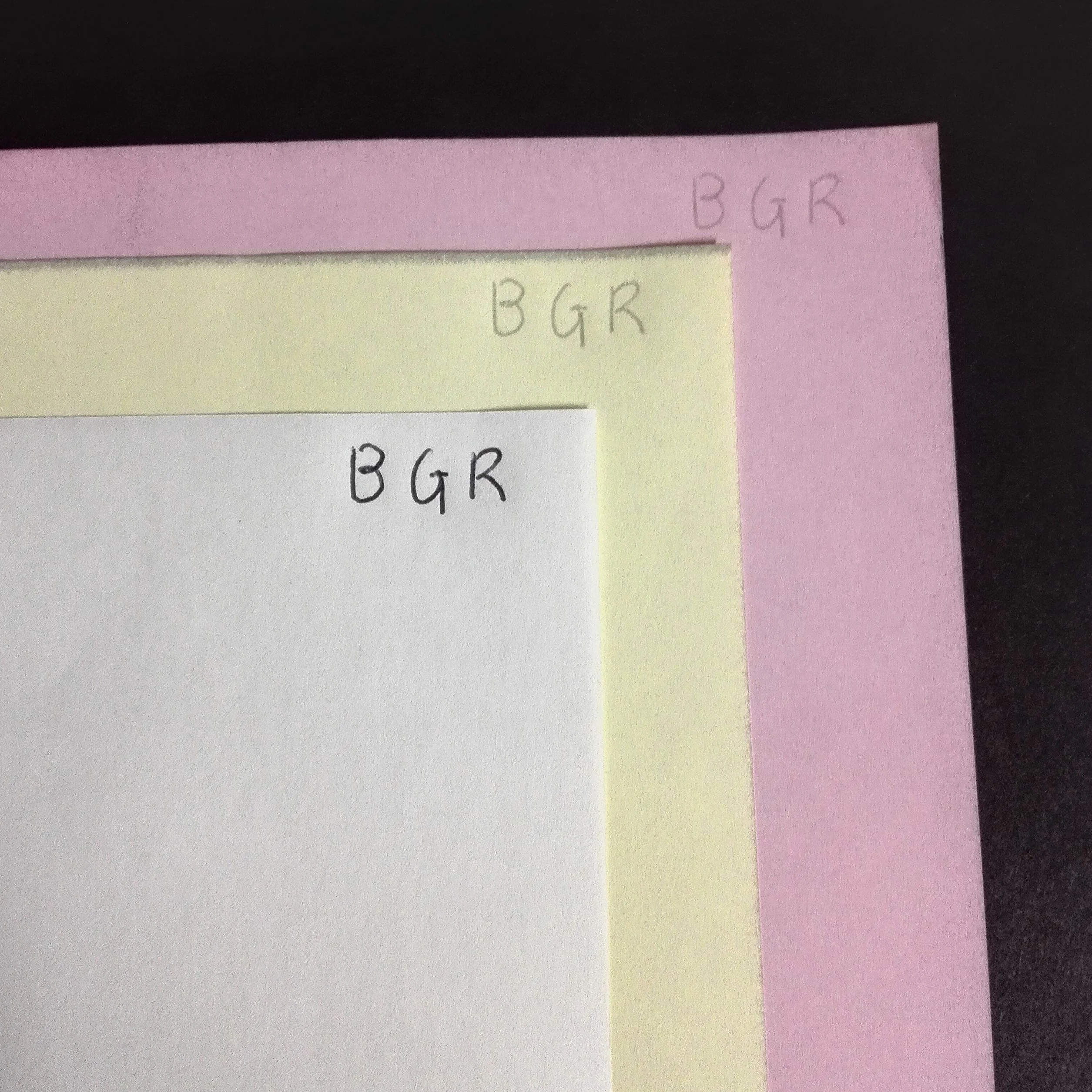Carta Chimica CB Bianco CFB Giallo CF Rosa A3 250 fogli per stampanti inkjet