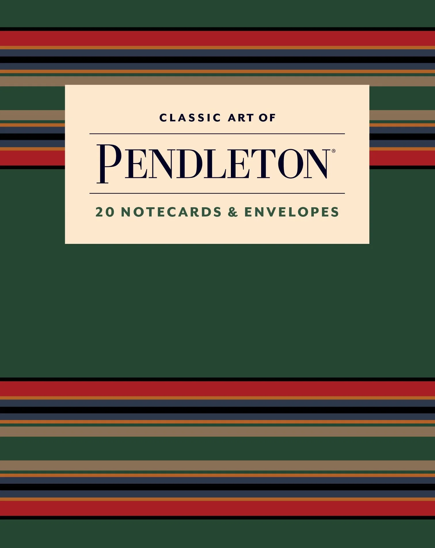 Pendleton Classic Art Notecards: 20 Notecards and Envelopes