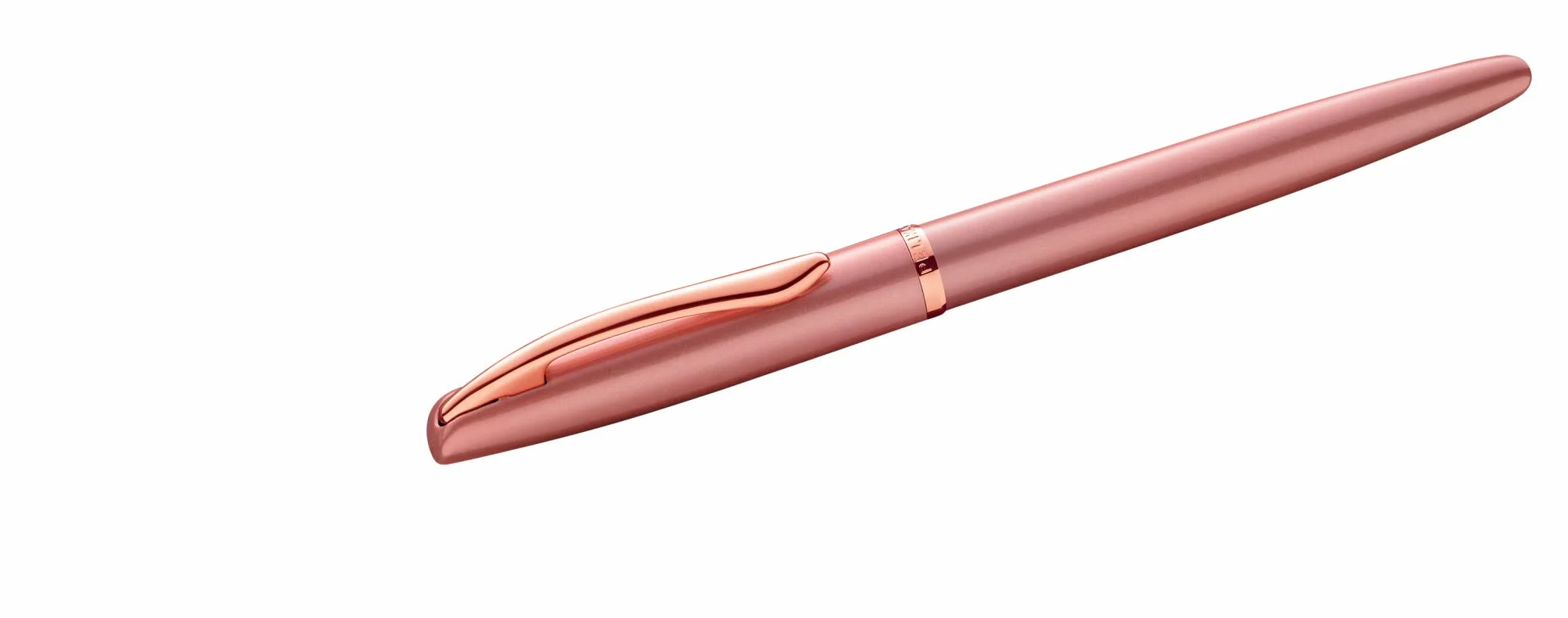 Pelikan Stilografica Jazz Noble Elegance Metallo Rose Inchiostro Blu Clip Elastica Astuccio Regalo