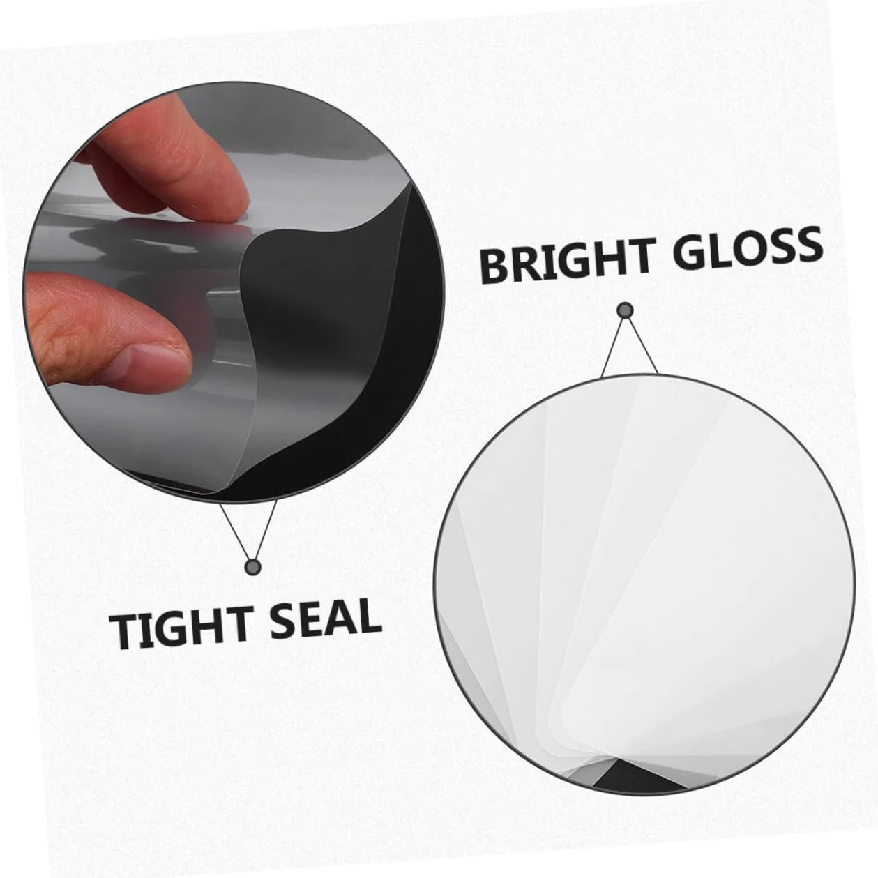NUOBESTY 200fogli Trasparenti Adesivi per Plastificazione Pellicola Laminante Trasparente per Plastificazione Fotografica Materiale e Resistente allo Sbiadimento per File Immagini