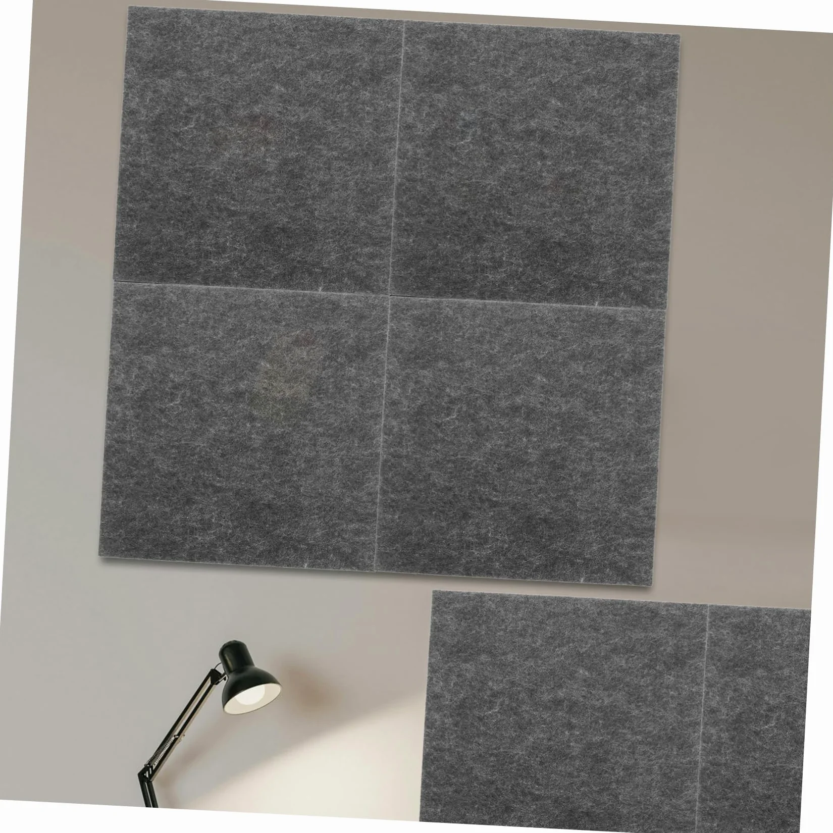 Operitacx 8pezzi Pannello in Sughero Extra Large Pannello in Tessuto Per Parete Bacheca Quadrata in Sughero Piastrelle in Accessori Per Casa e Ufficio