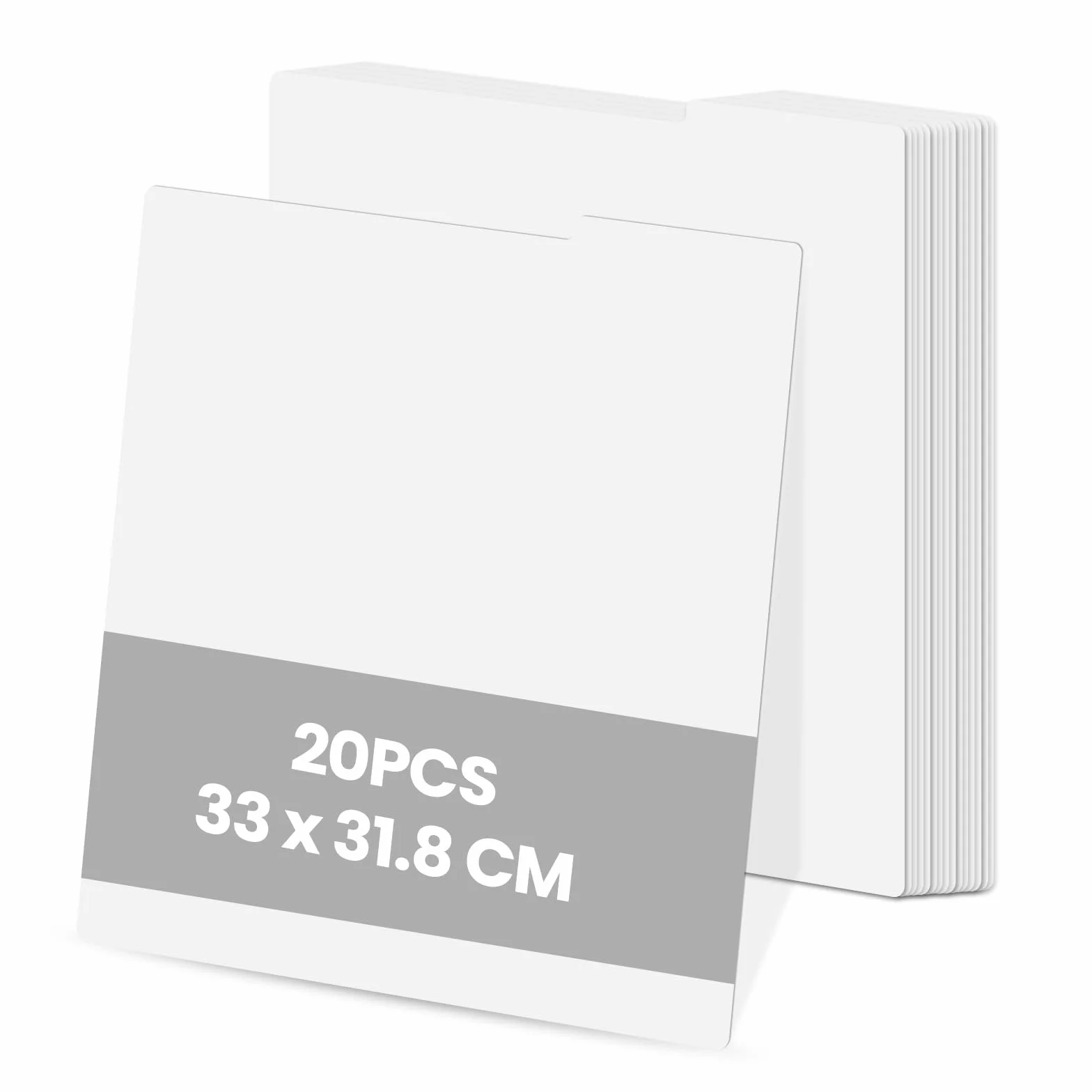 Dividers - Dividers per dischi in vinile, 31,5 x 345 cm, adatto per gli amanti dei dischi in vinile, 33 Giri/min LPs progetti fai da te