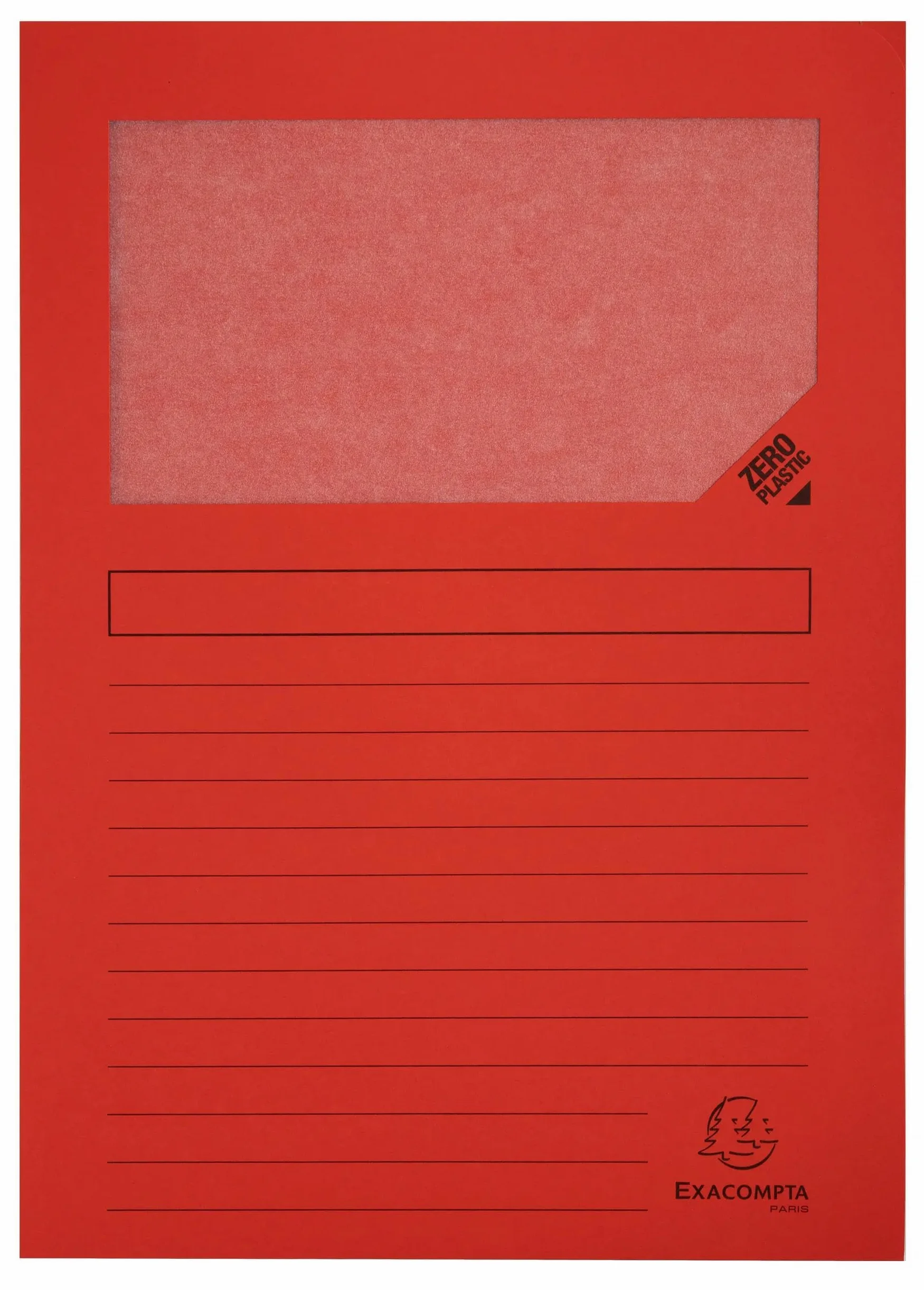 Exacompta 100 cartelline con finestra Forever® Blue Angel assortite