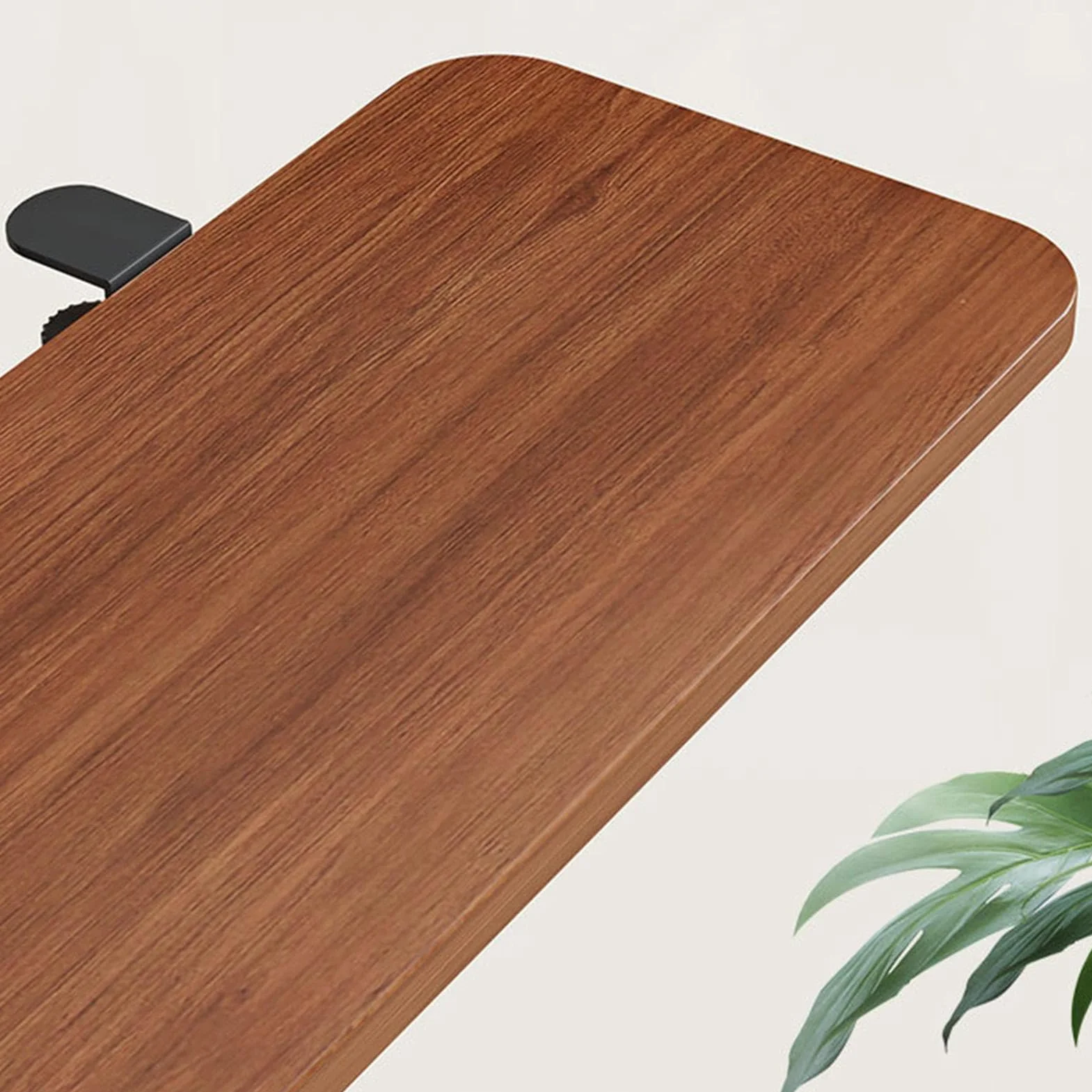 Prolunga Da Scrivania - Poggiapolsi Da Tavolo Pieghevole | Ripiano Estensione Desktop | 50x20x1.2cm Legno Acciaio 1520g 25kg Carico Nessuna Perforazione 90 ° Pieghevole Per Donne Uomini Professionisti