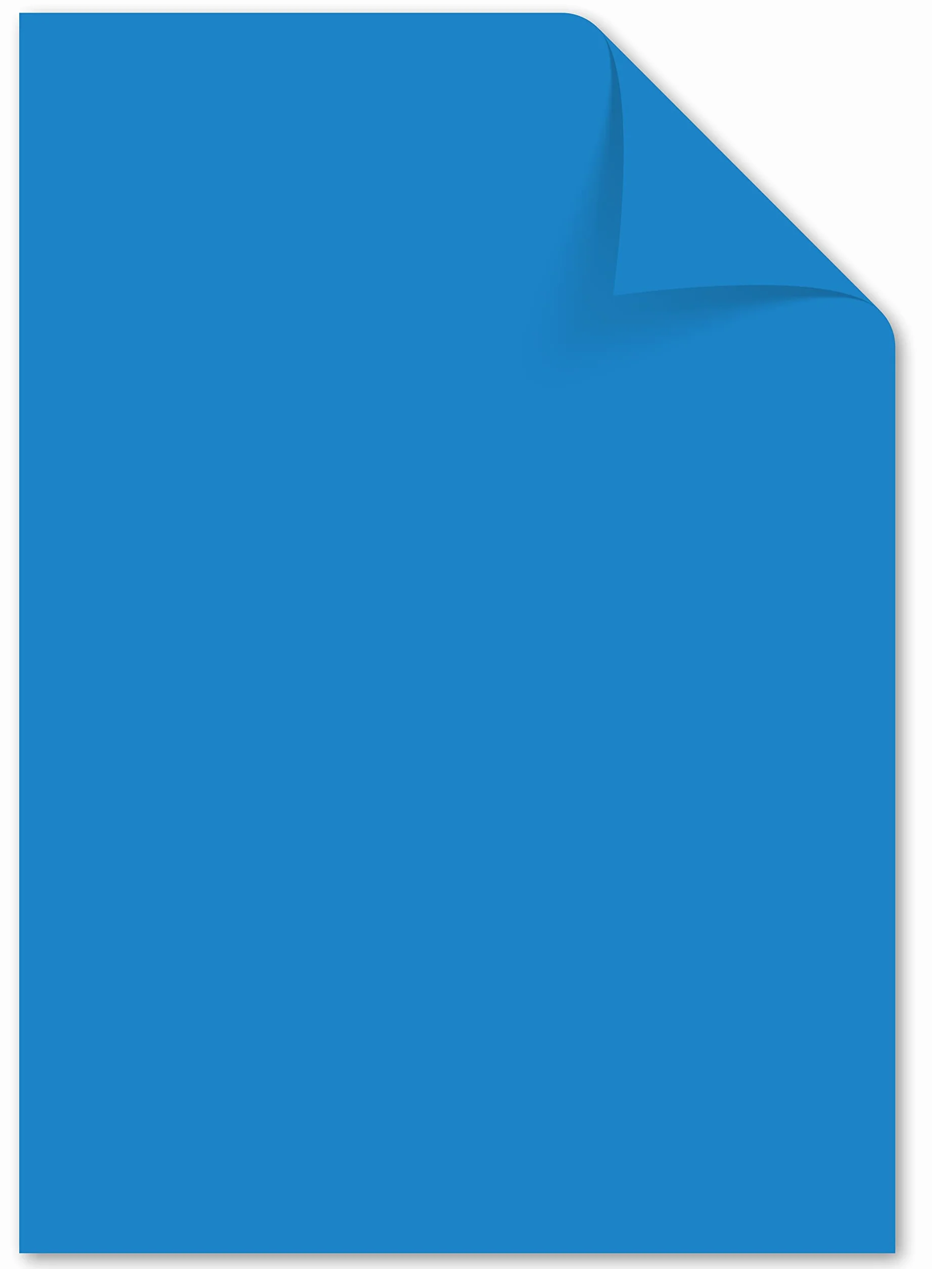 Kangaro Carta colorata blu DIN A4 160 g/m² FSC mix 50 confezioni Carta da lettere fai da te 29,7 x 21 x 1