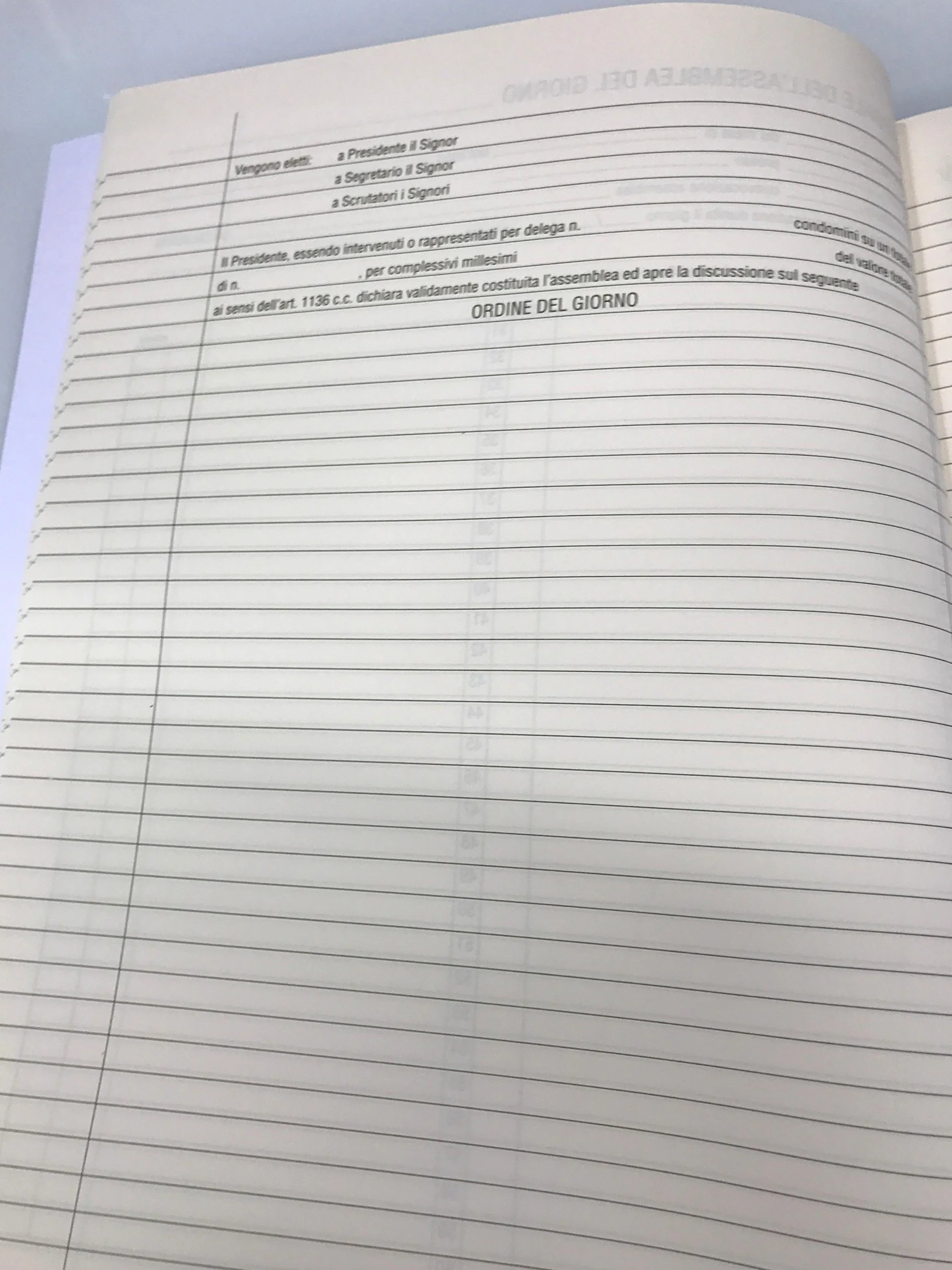 EDIPRO E2529 Verbale assemblea condominio 96 pagine 31x24,5
