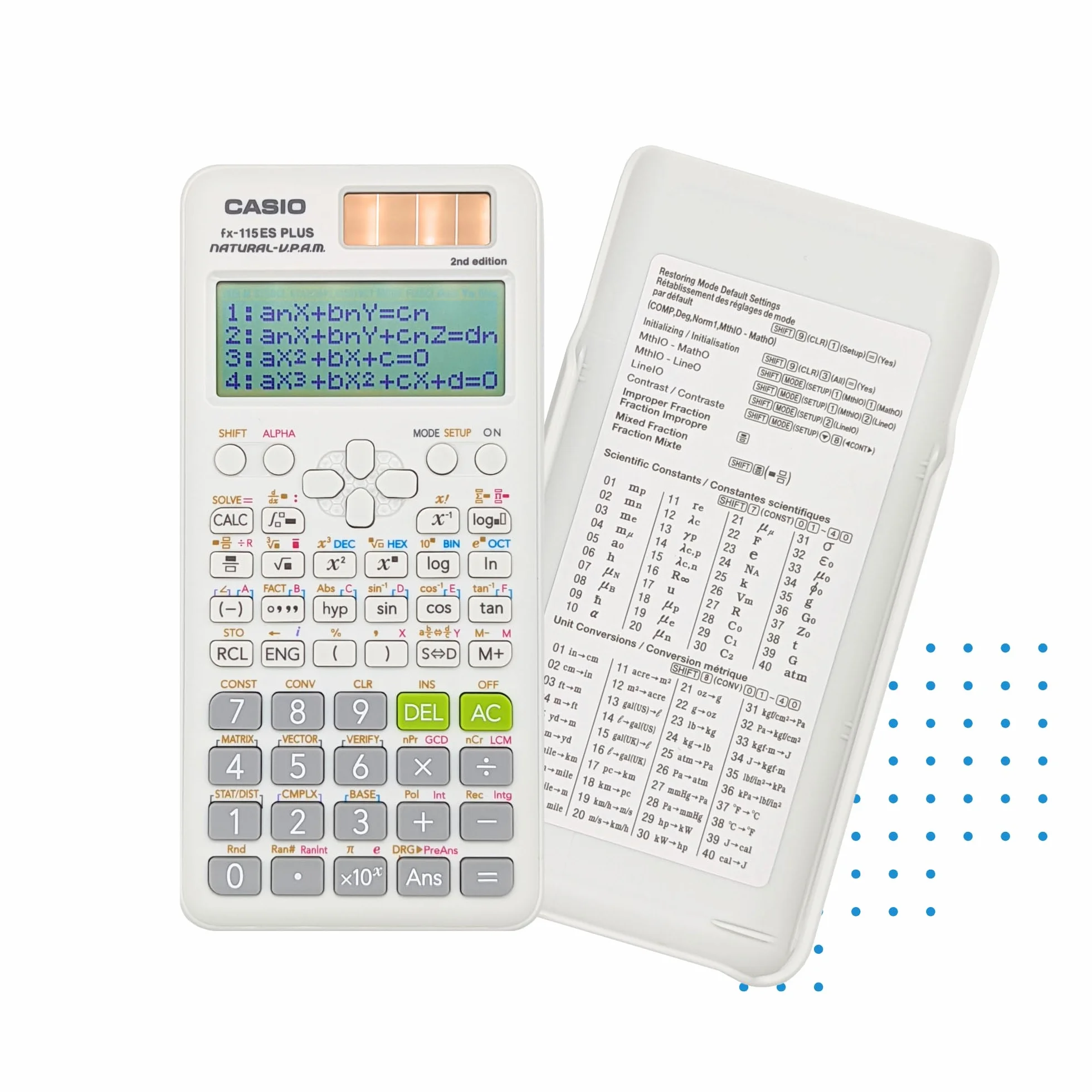Casio fx-115ESPLUS2 2a edizione, calcolatrice scientifica avanzata