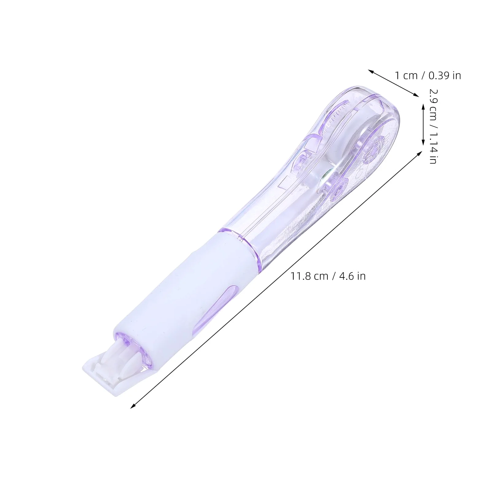 Veemoon 9 pezzi di nastro correttore bianco per la scuola | Nastro adesivo resistente agli strappi, copre istantaneamente gli errori, 6 metri di copertura per rotolo, dispenser
