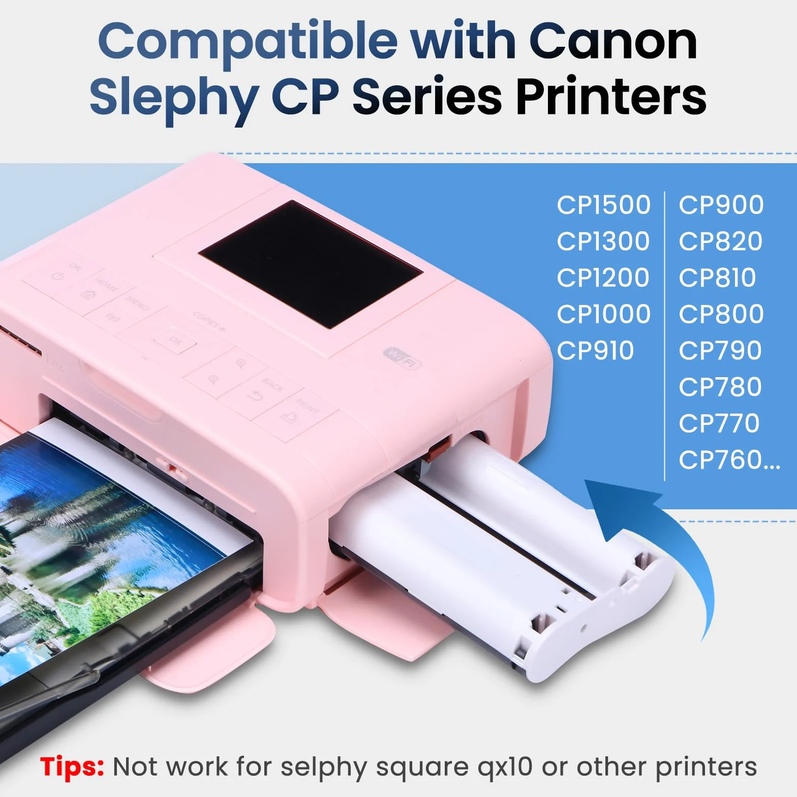 Canon KP-108IN Carta e Cartucce per Selphy CP1500 CP1300 CP1200 CP1000 10x15 (148mm x 100mm)