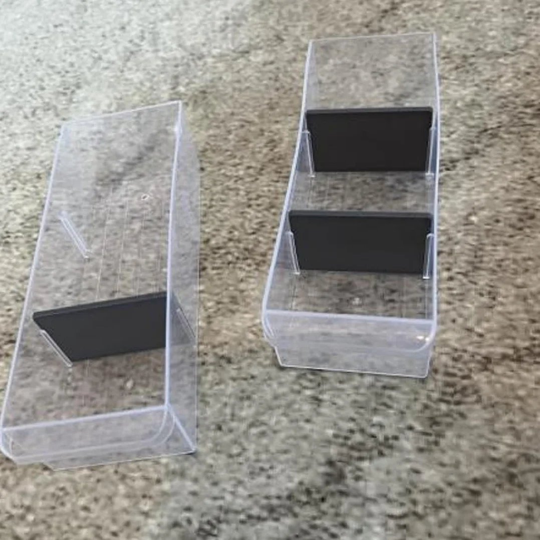 Stanley L-3D Set Divisorio di Ricambio 51 x 30 mm Nero compatibile Small Parts Magazine 1-93-980 1-93-981