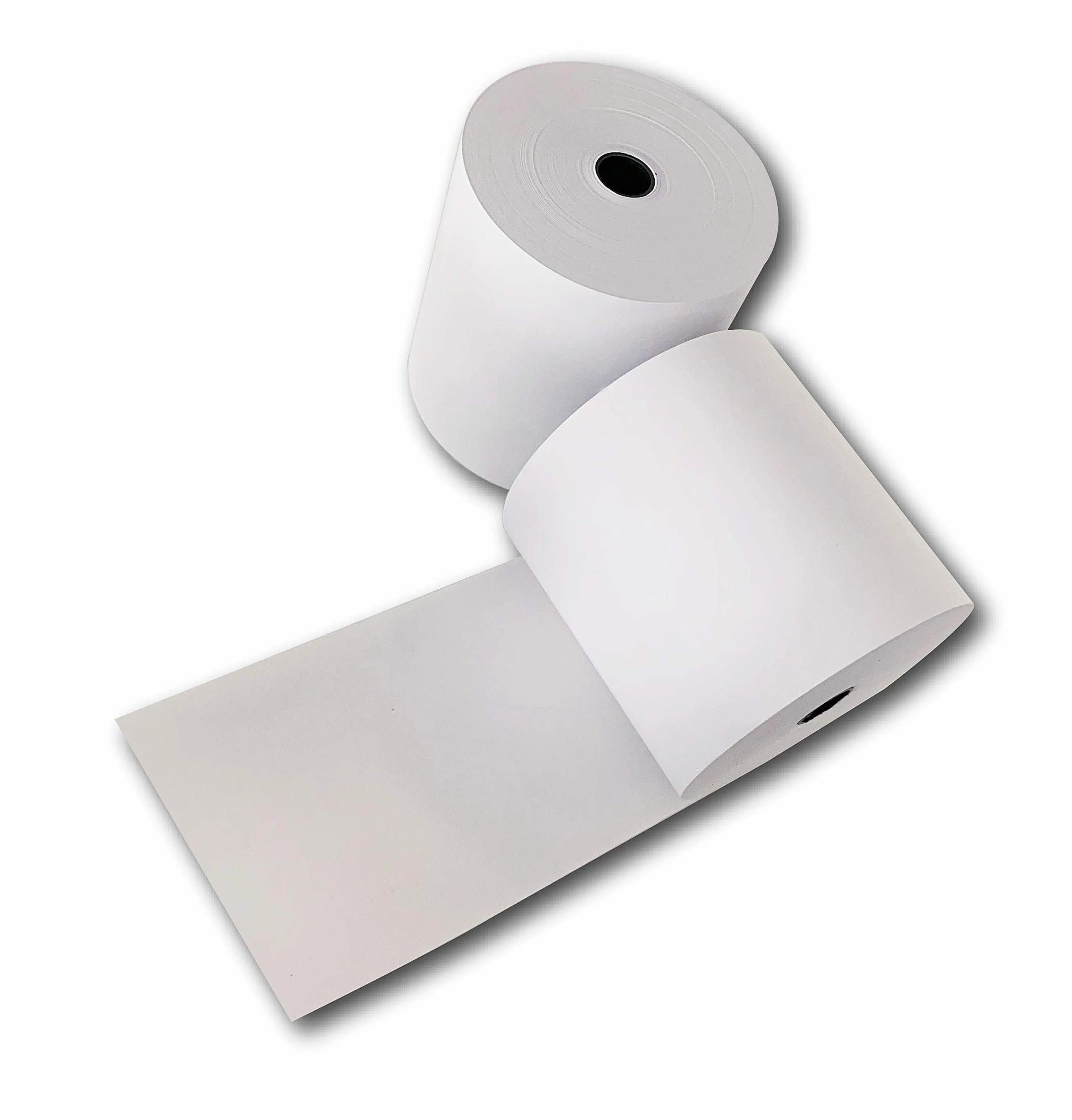 50 rotoli di carta termica 58 mm x 50 m x 12 mm – Rotoli per terminali EC, rotoli di carta termica senza BPA, carta per sistemi POS