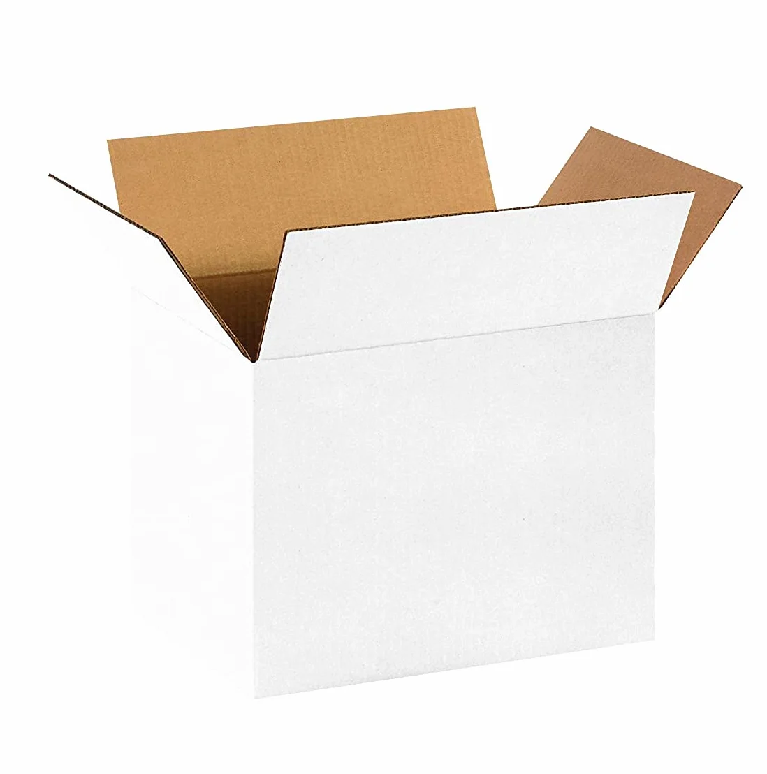 Scatole Cartone Bianche 60x40x30cm Scatoloni Imballaggio Spedizioni Cartoni Trasloco Scatoli in cartone Ondulato Leggere Solide e Resistenti - set da 5 - Made in Italy
