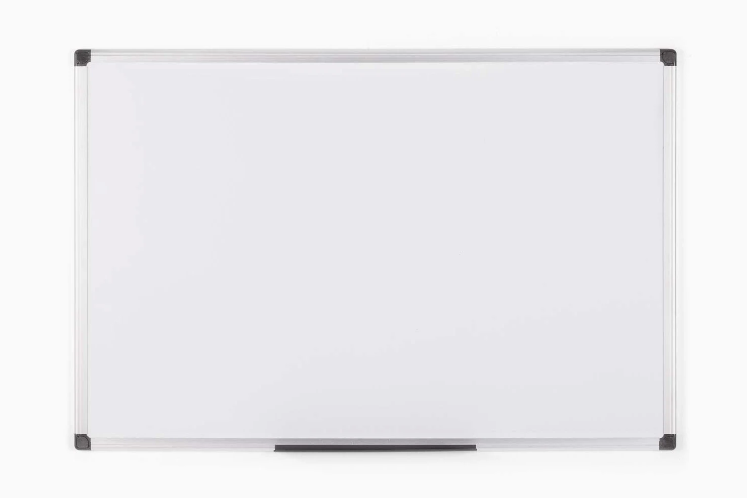 Bi-Office Maya Lavagna Magnetica Bianca, 90 x 60 cm, Con Cornice In Alluminio & InkstringXL Marcatore ad Inchiostro Liquido Per Lavagna Bianca Con Punta Tonda 3mm