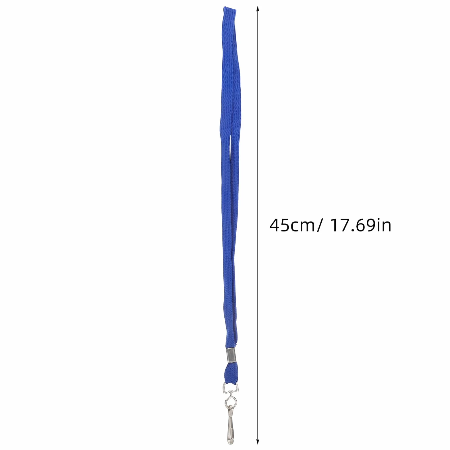 Mipcase 100 pezzi Cordini Porta Badge Collo Leggeri con Clip Rilascio Rapido Laccio per Tessere Id Ufficio Scuola e Eventi Adatto Infermieri e Studenti