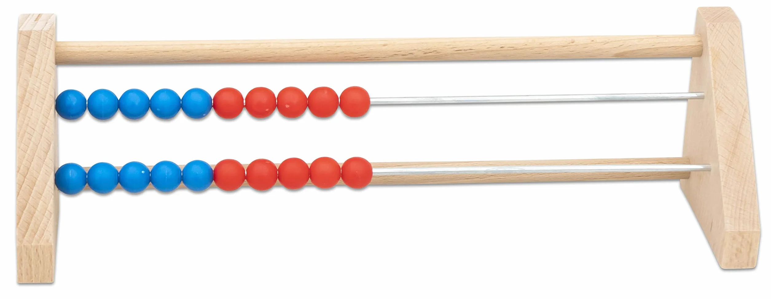 Betzold 85036 ZR 20 - Abaco per allievi in legno, colore: Blu/Rosso, per imparare a contare