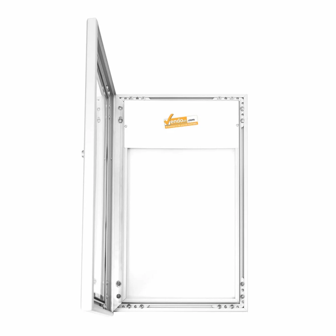 BACHECA PORTA MENU PER ESTERNO PANNELLO LOGO PERSONALIZZATO SERRATURA E CHIAVI - 1xA4
