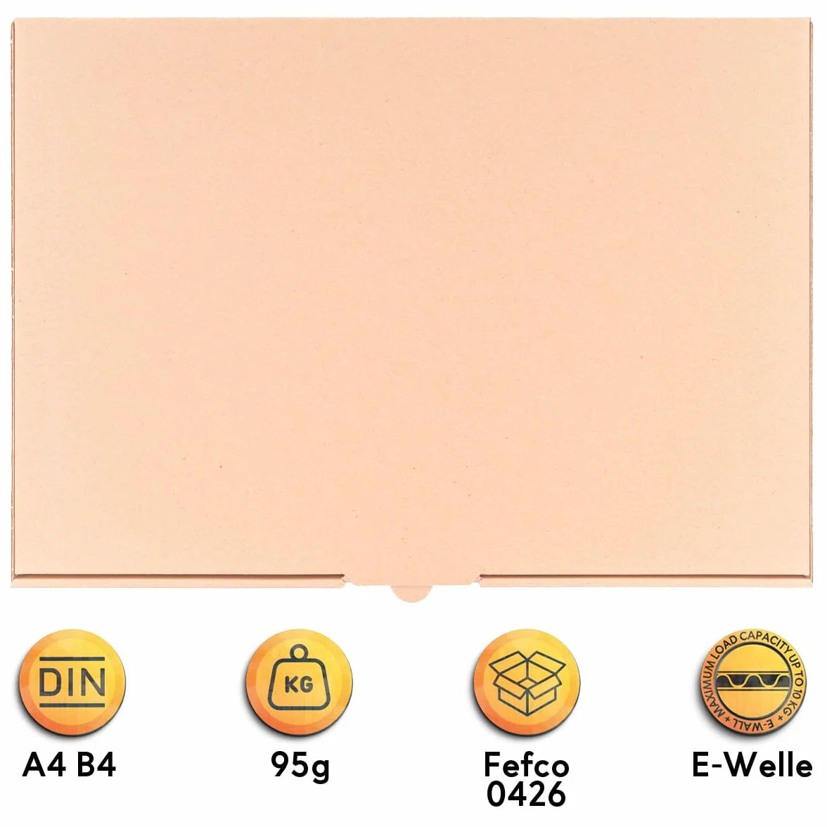 verpacking scatole postali piatte 35 x 25 x 5 cm MB 5 marrone - Spedizione Postale scatole cartone scatole cartone con coperchio 25 pezzi