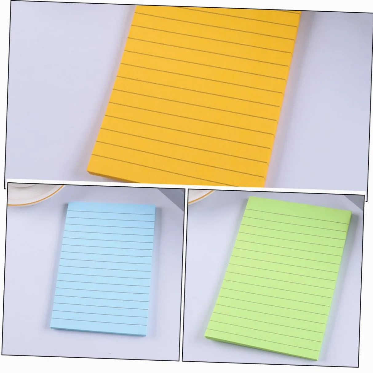 Blocchetti Adesivi per Appunti 16 Libri in Carta, Formato Piccolo | Studenti e Ufficio, Portatili, per Casa e Scuola, per Scrivere Note Brevi