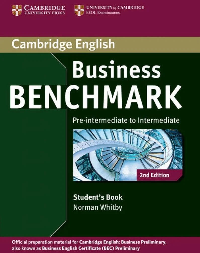 Business Benchmark Pre-Intermediate to Intermediate Student's Book BEC [Lingua inglese]