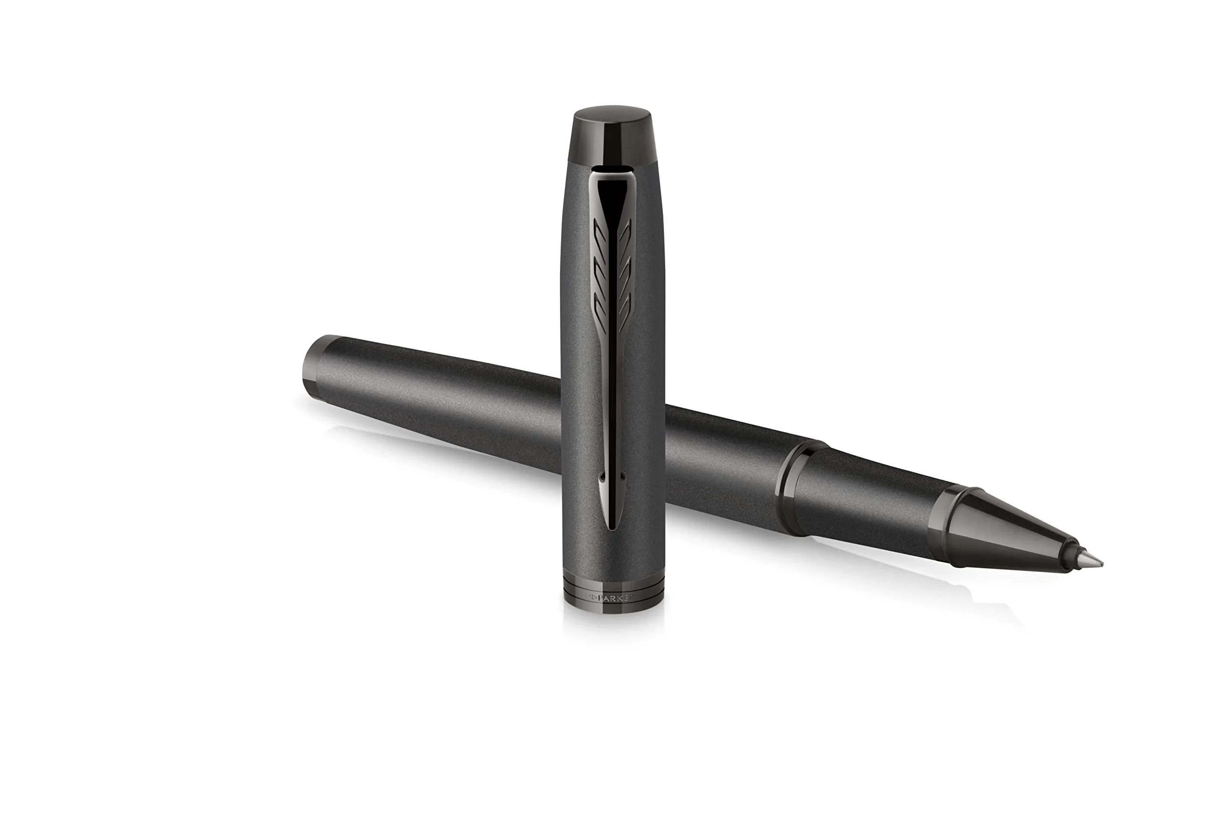 PARKER Penna roller IM Monocromatico Bronzo PVD F Nero