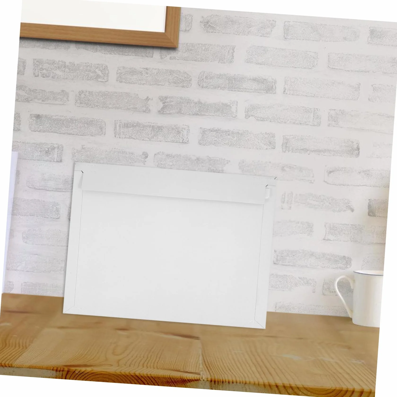 Hemobllo 30 pezzi Buste Cartoncino Bianco Autosigillanti per Documenti Foto e Spedizioni Ufficio Sacchetti con Chiusura Facile per Inviti e Piccoli Oggetti