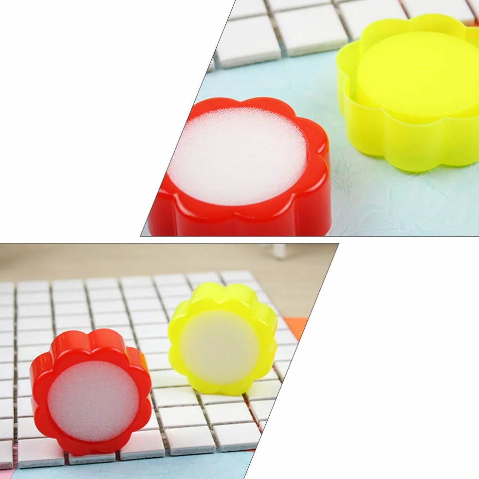 STOBOK 10Pcs Dito Umidificatore Spugna Tazza per Conteggio Soldi Cassiere Banca