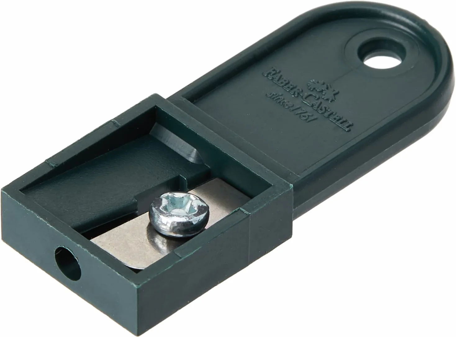 Faber-Castell temperamatite verde scuro