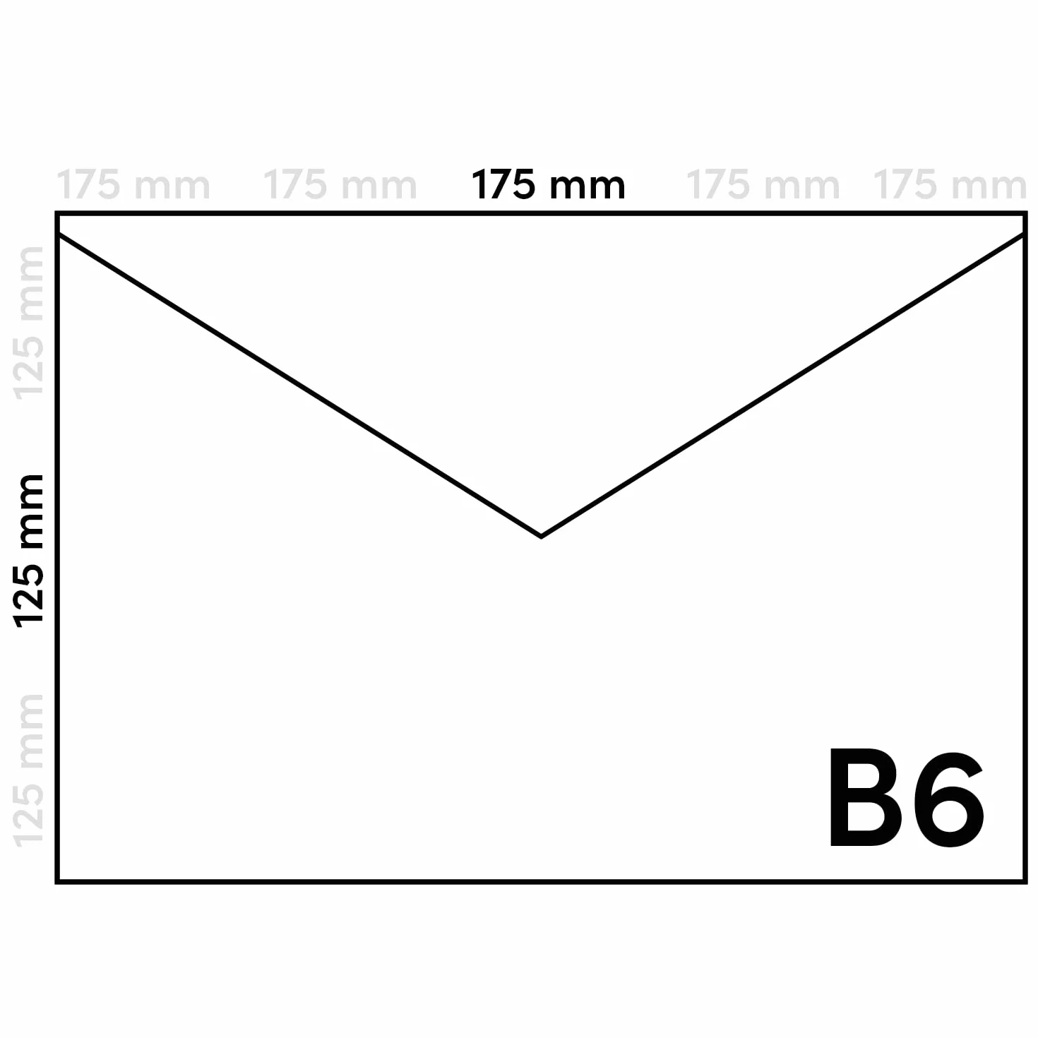 Golden Star Netuno 25 buste traslucide bianche B6 125x175 mm 110g carta da lucido