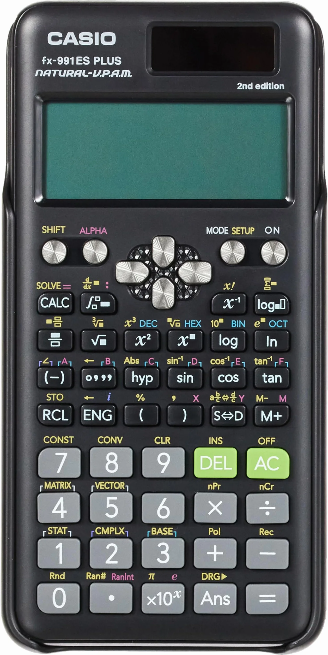 Casio Fx-991ESPlus-2 - Calcolatrice tecnico-scientifica Fx-991Es Plus 2° edizione