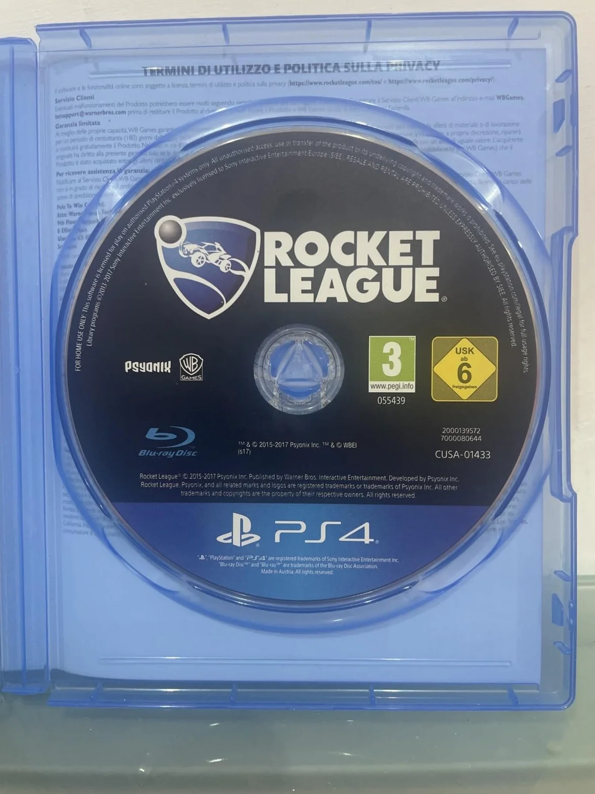 WARNER BROS INTERACTIVE ENT Rocket League - Ultimate Edition (PS4) Preowned