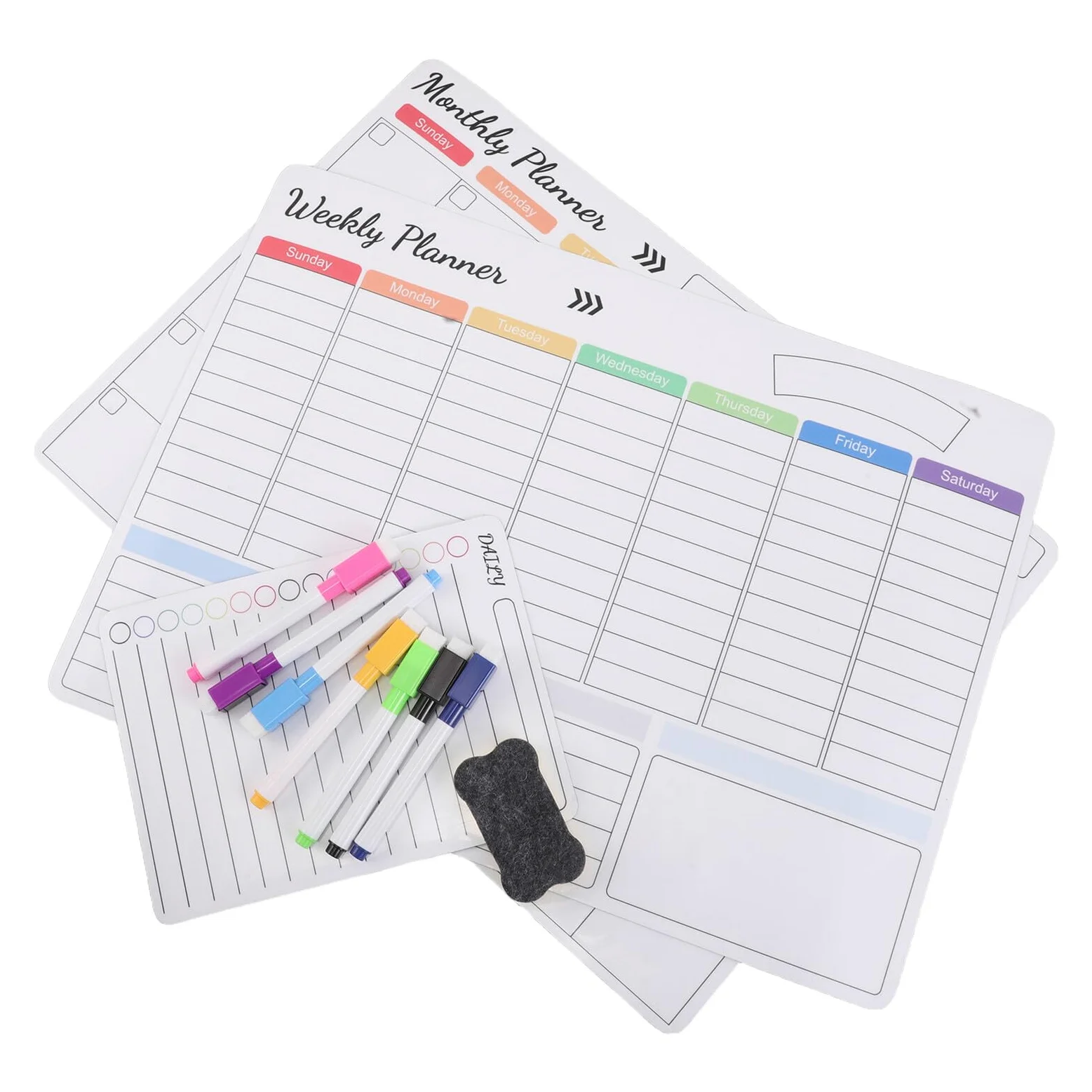Forniture Per Ufficio Calendario Magnetico Per Frigorifero White