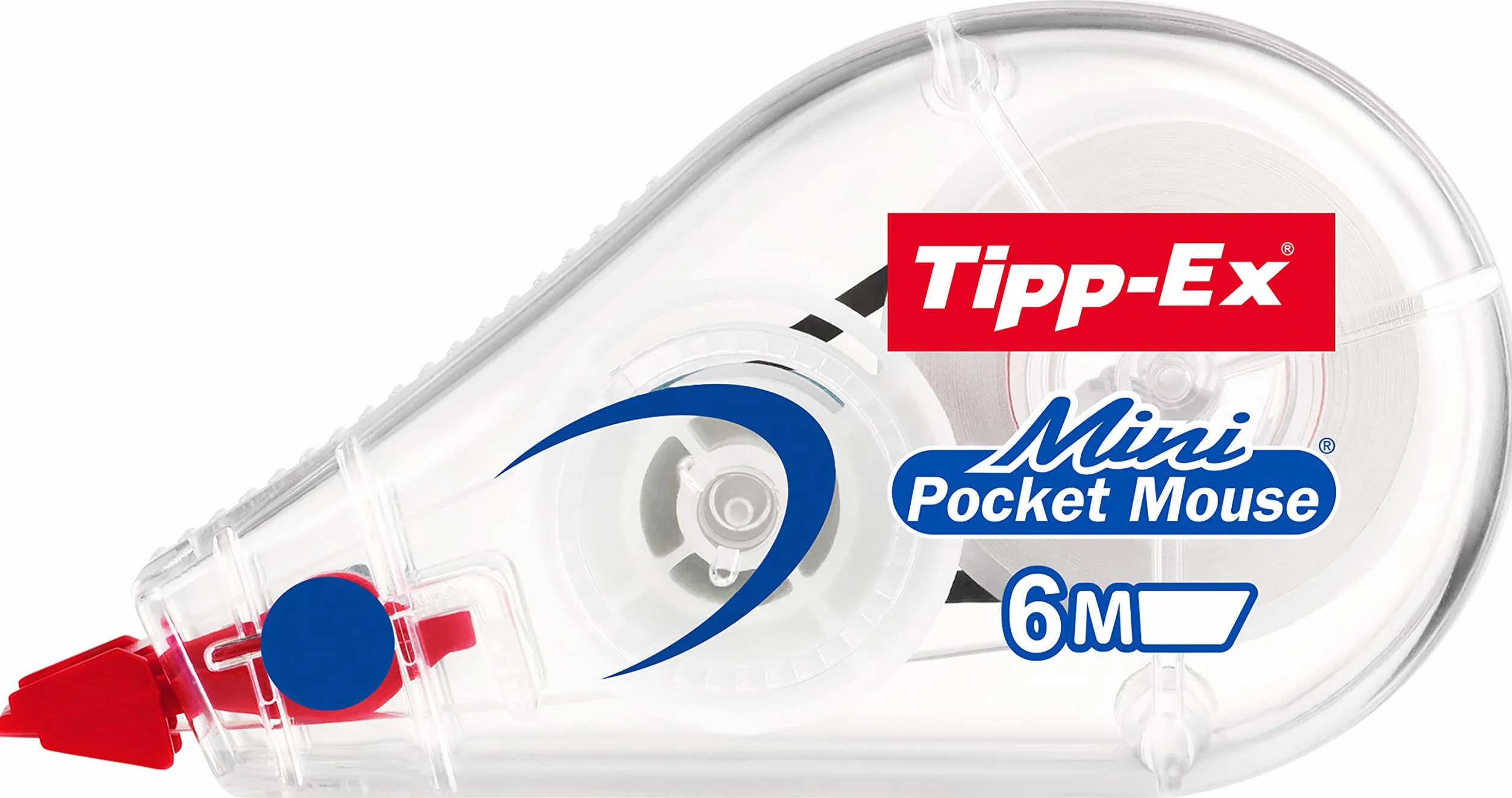 Tipp-Ex Pocket Mouse Bianchetto a Nastro Correttori 6 Unità