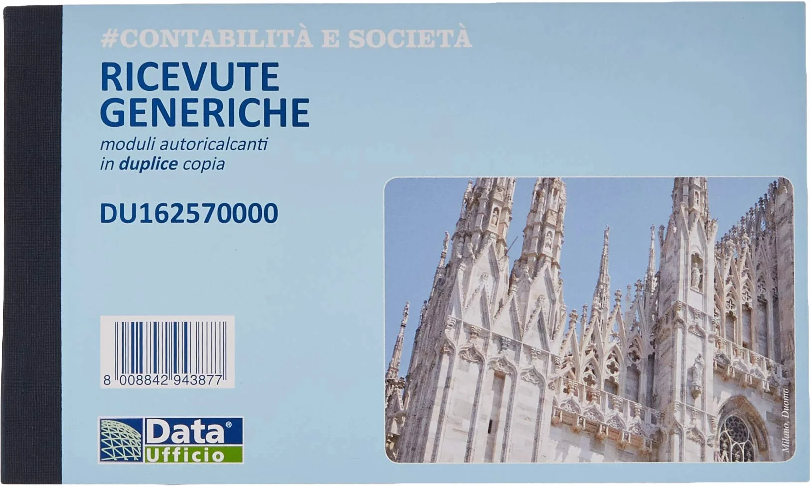 Data Ufficio Blocchi ricevute generiche, 5 pezzi
