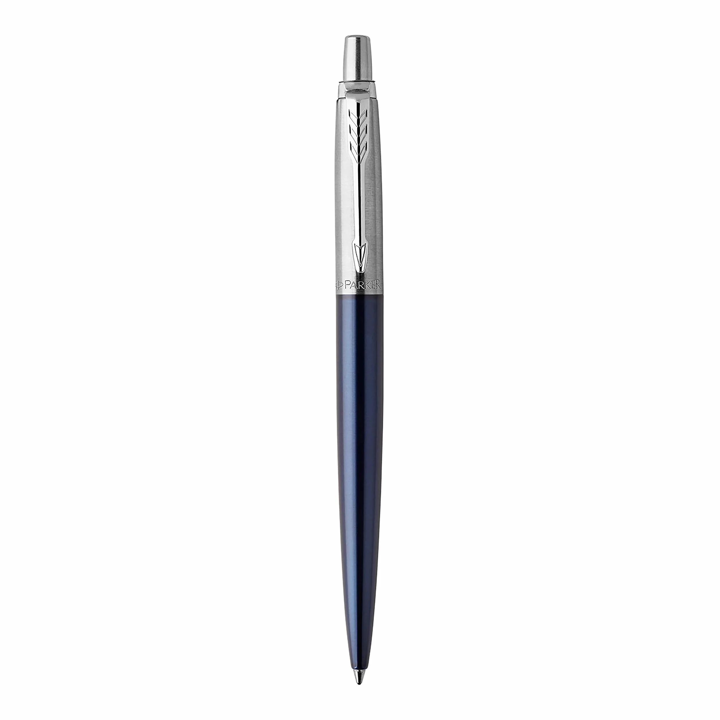 Parker Jotter Penna a Sfera Punta Media Nero 2 Pezzi Confezione Regalo Acciaio Inossidabile