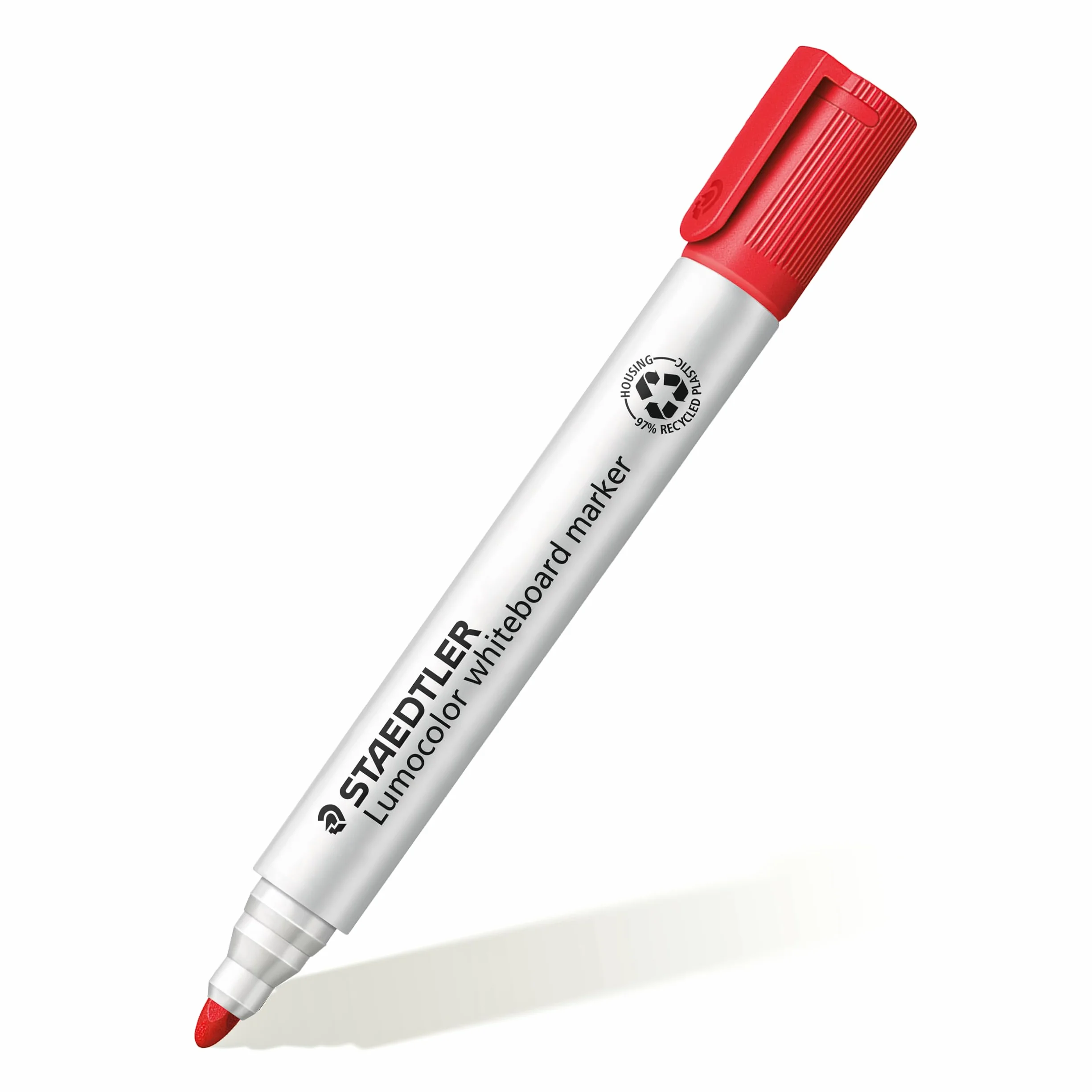 STAEDTLER Lumocolor whiteboard marker punta tonda 351 WP4 confezione da 4