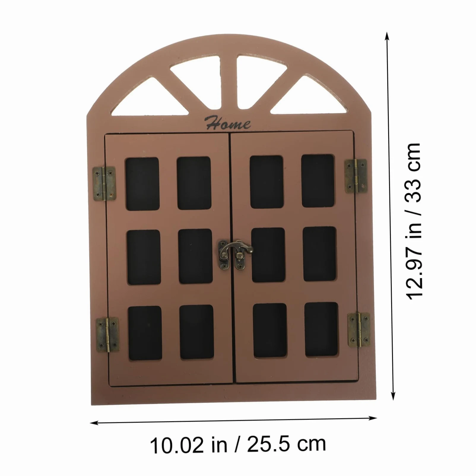 Lavagna in Legno Retrò da Appendere alla Finestra, Bacheca Decorativa Superficie Cancellabile, Ornamento per Cucina, Feste e Matrimoni, Lavagna per Messaggi e Menu, Formato